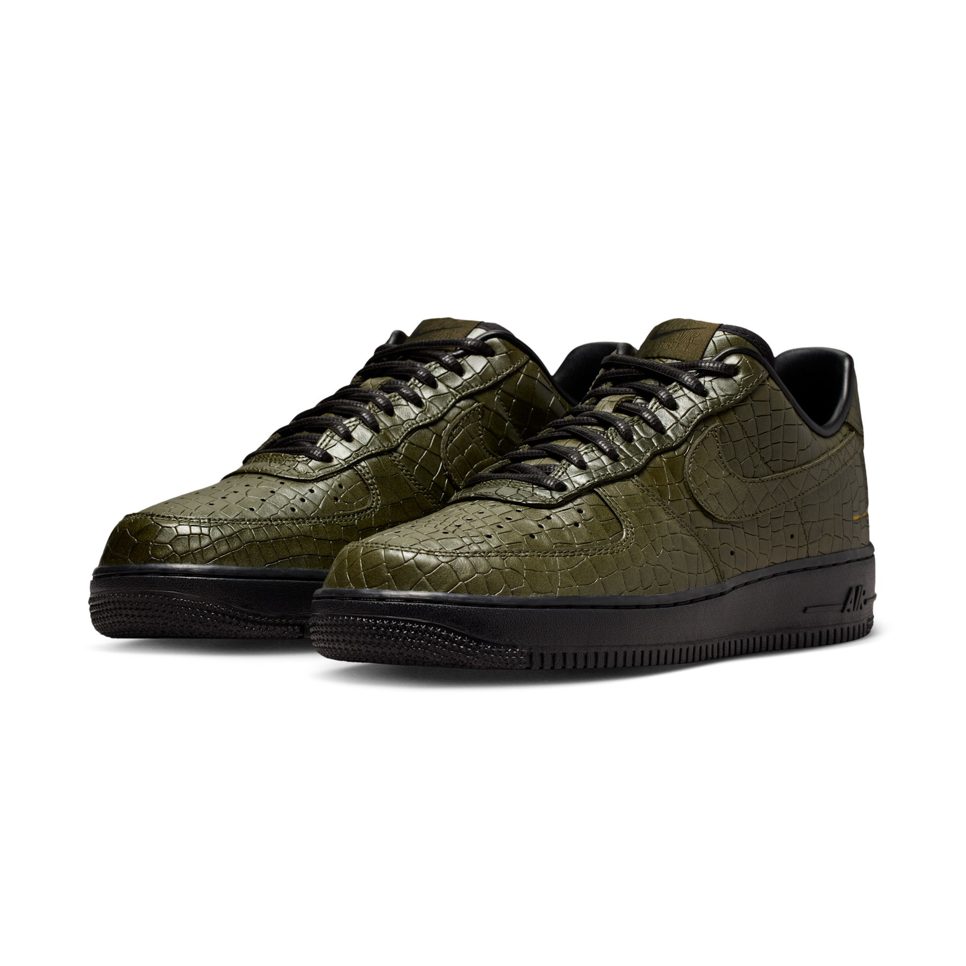 Nike Air Force 1 Low Morse Code Cargo Khaki Croc