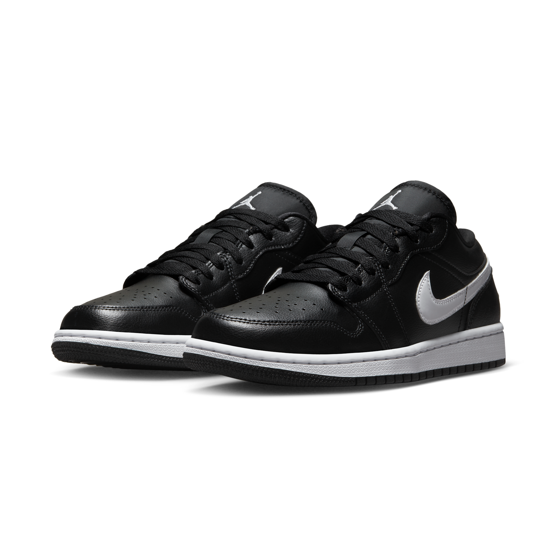 Jordan 1 Low Black White (2022) (Women's)