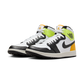 Jordan 1 Retro High Golf White University Gold Volt Black