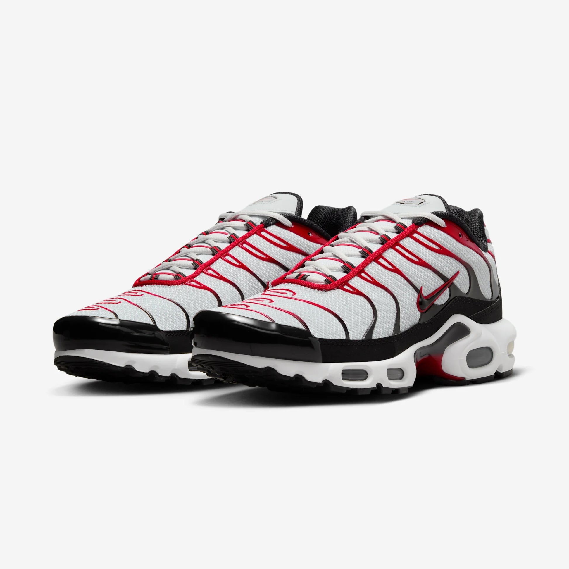 Nike Air Max Plus Pure Platinum Black University Red