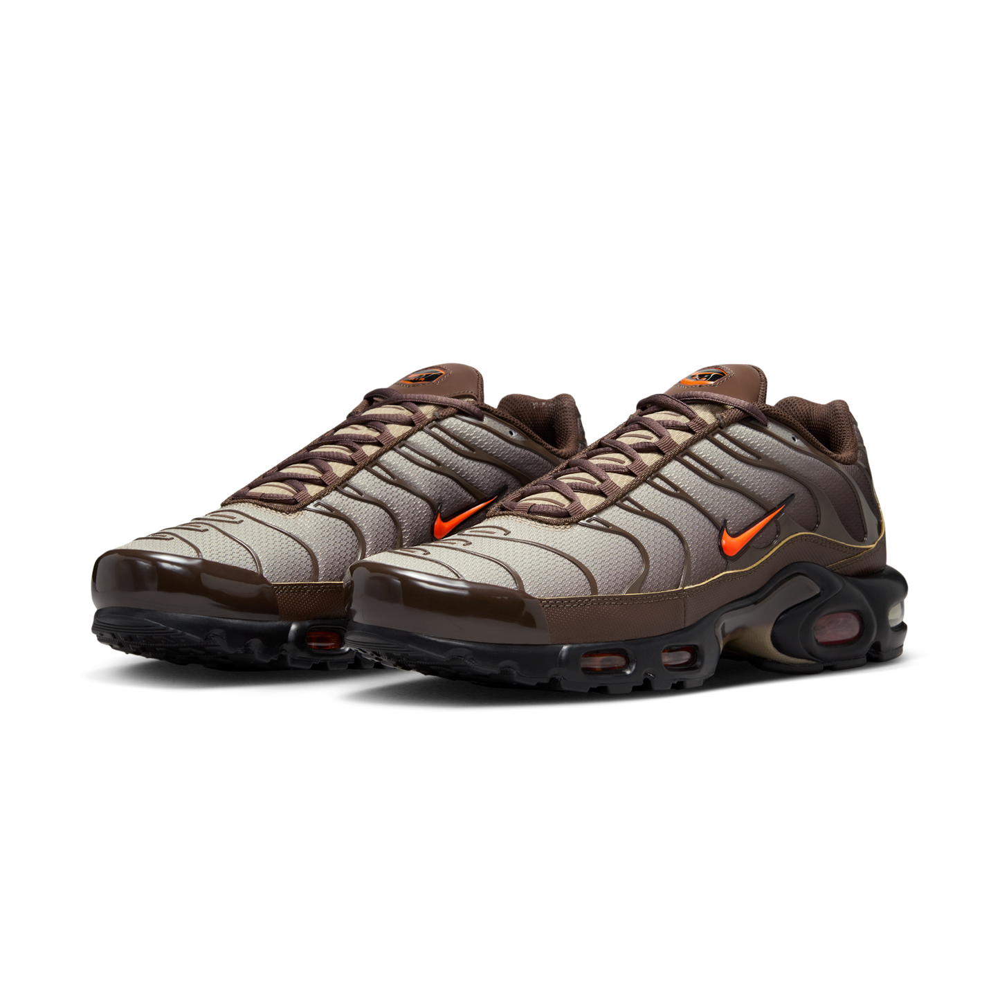 Nike Air Max Plus Baroque Brown Safety Orange