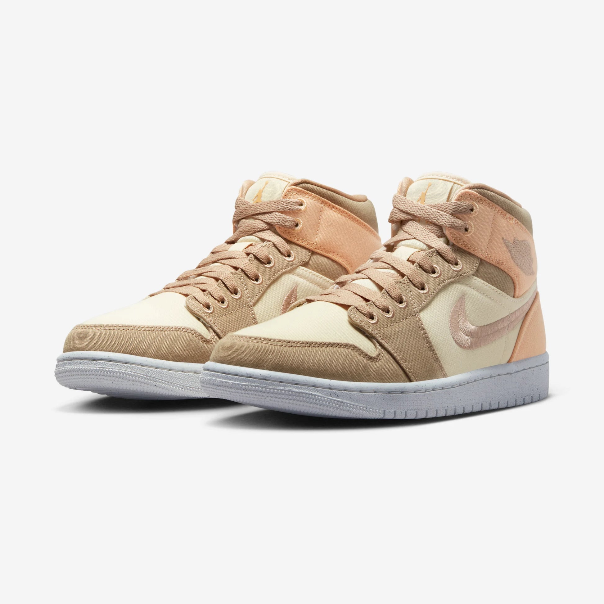 Jordan 1 Mid SE Canvas Khaki (Women's)