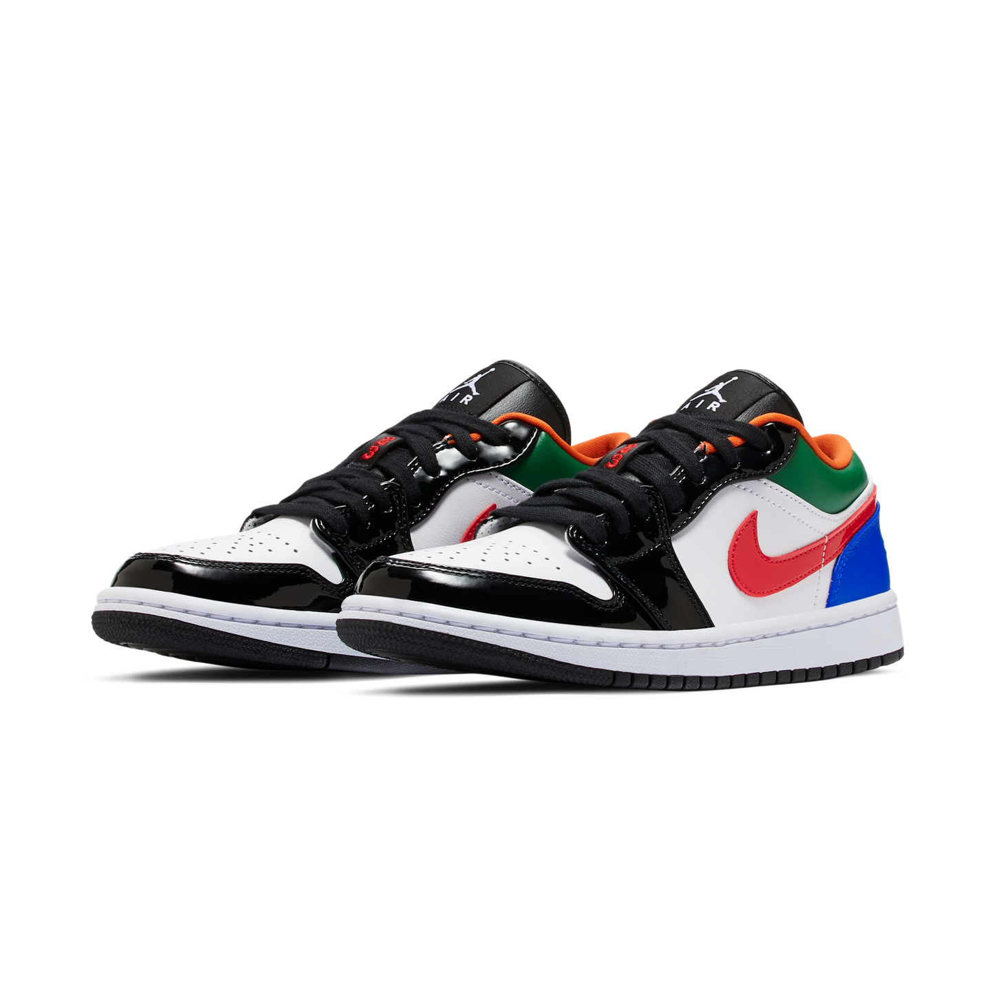 Jordan 1 Low Multi-Color Black Toe (Women's)