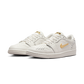 Jordan 1 Low Method of Make Sail Metallic Gold (Women's)