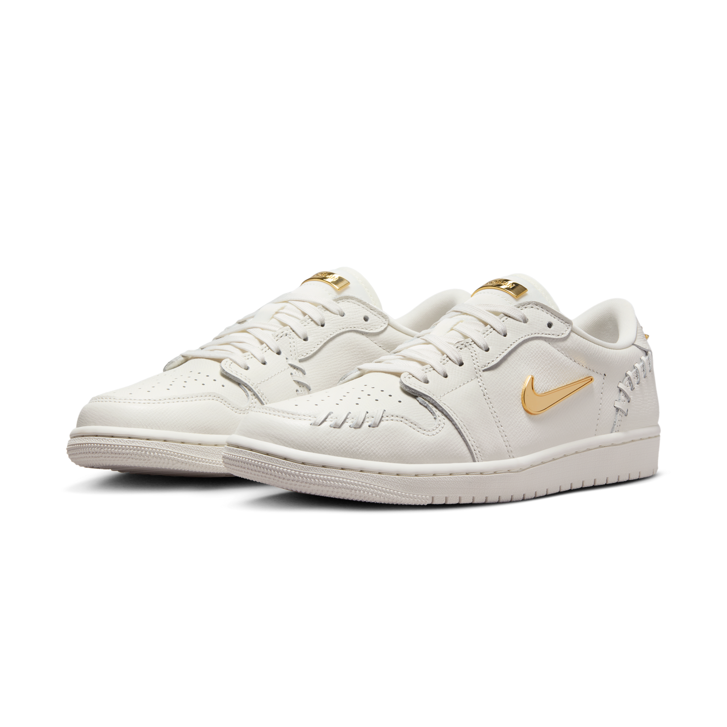 Jordan 1 Low Method of Make Sail Metallic Gold (Women's)