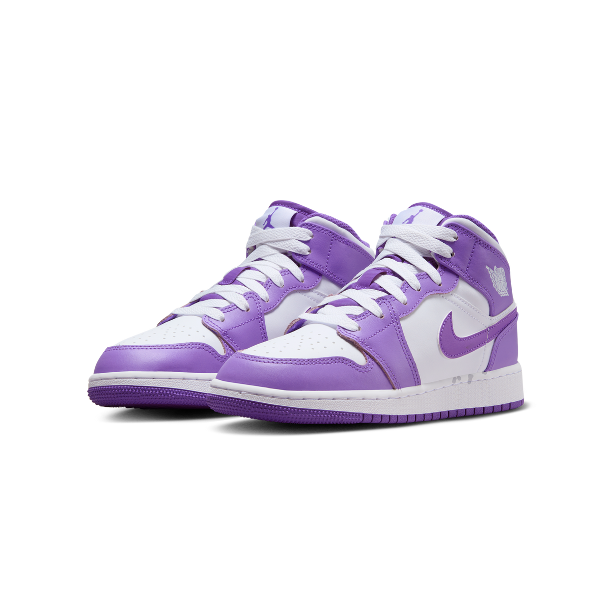 Jordan 1 Mid Purple Venom (GS)