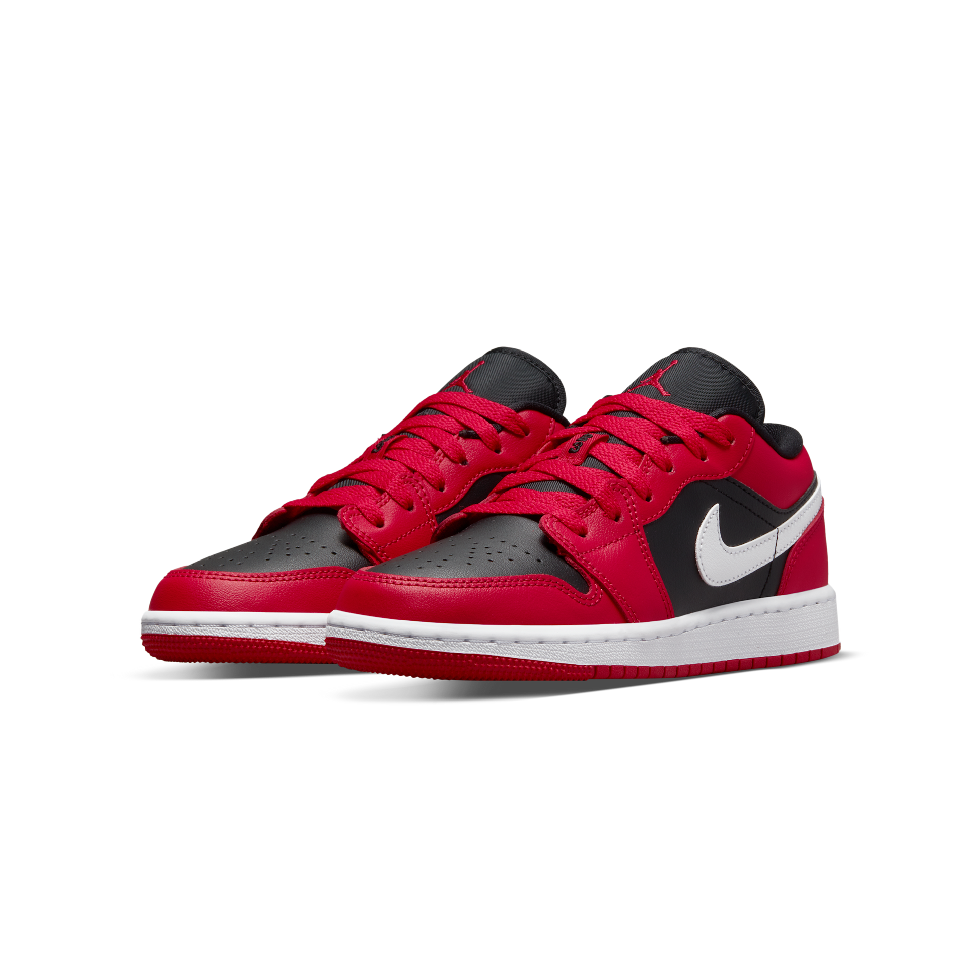 Jordan 1 Low Black Very Berry (GS)