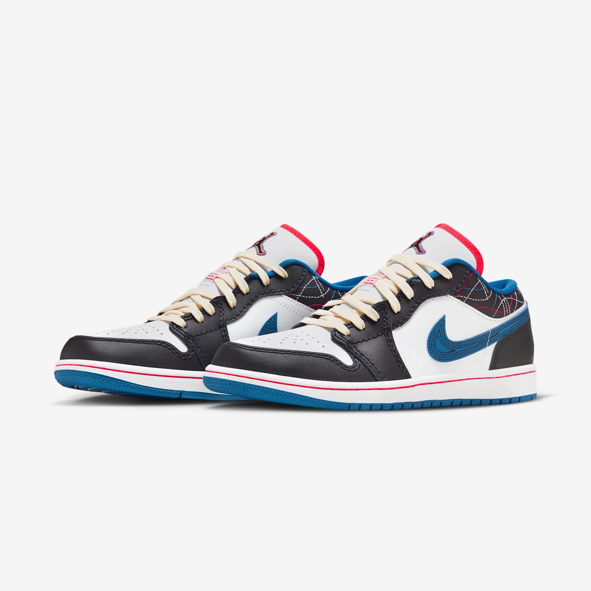 Jordan 1 Low SE Industrial Blue Sashiko