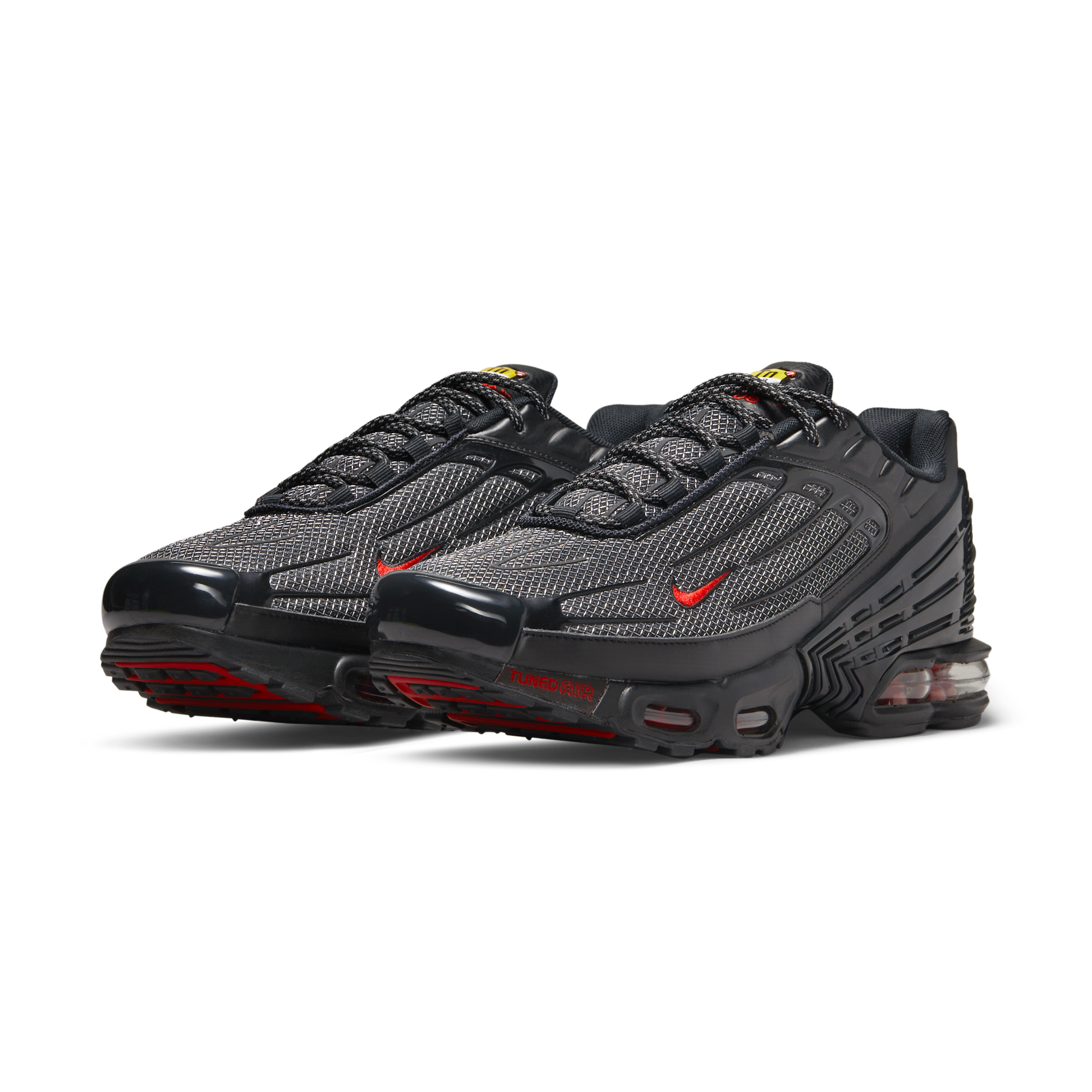 Nike Air Max Plus 3 Black Reflective Silver University Red