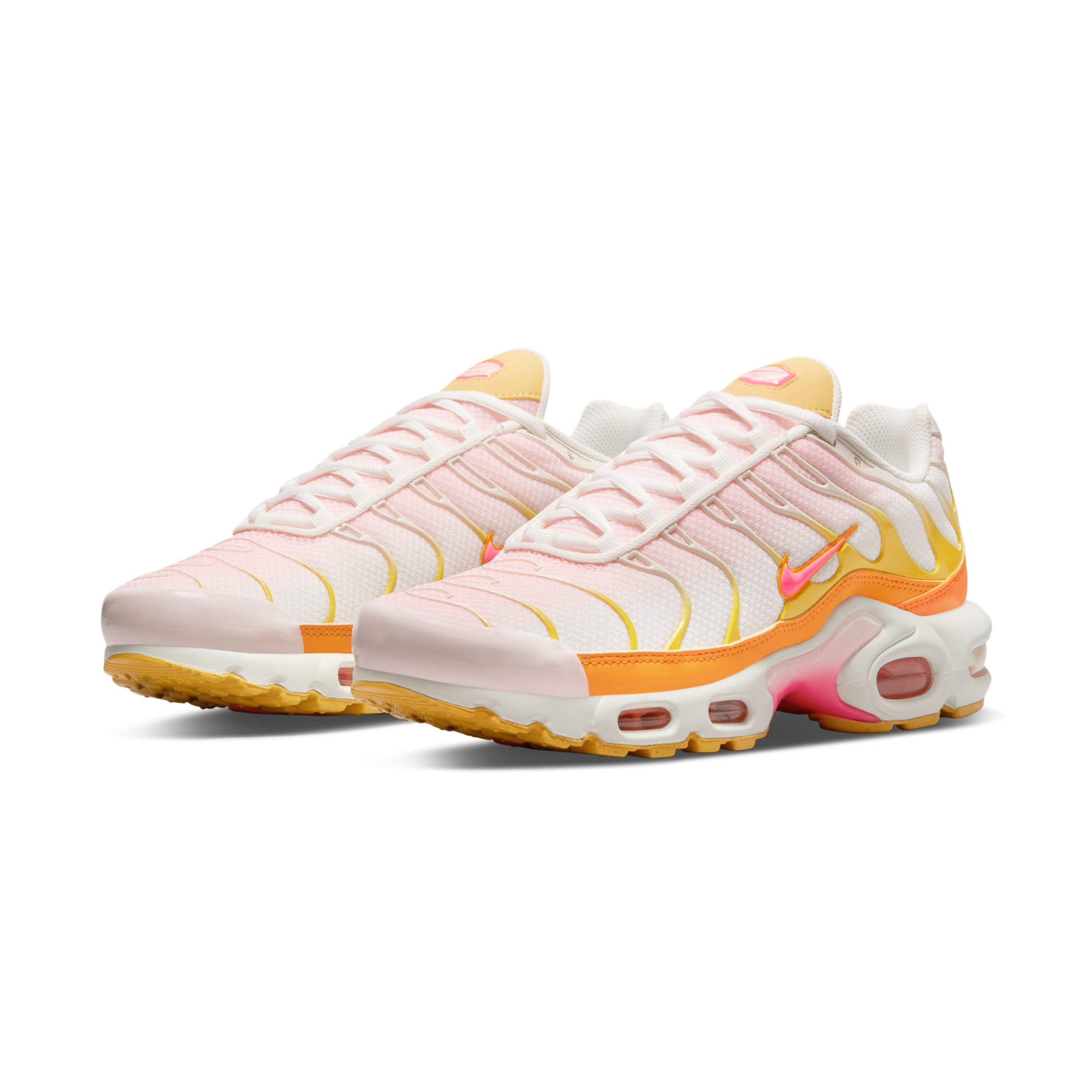 Nike Air Max Plus White Orange Pink (Women's)