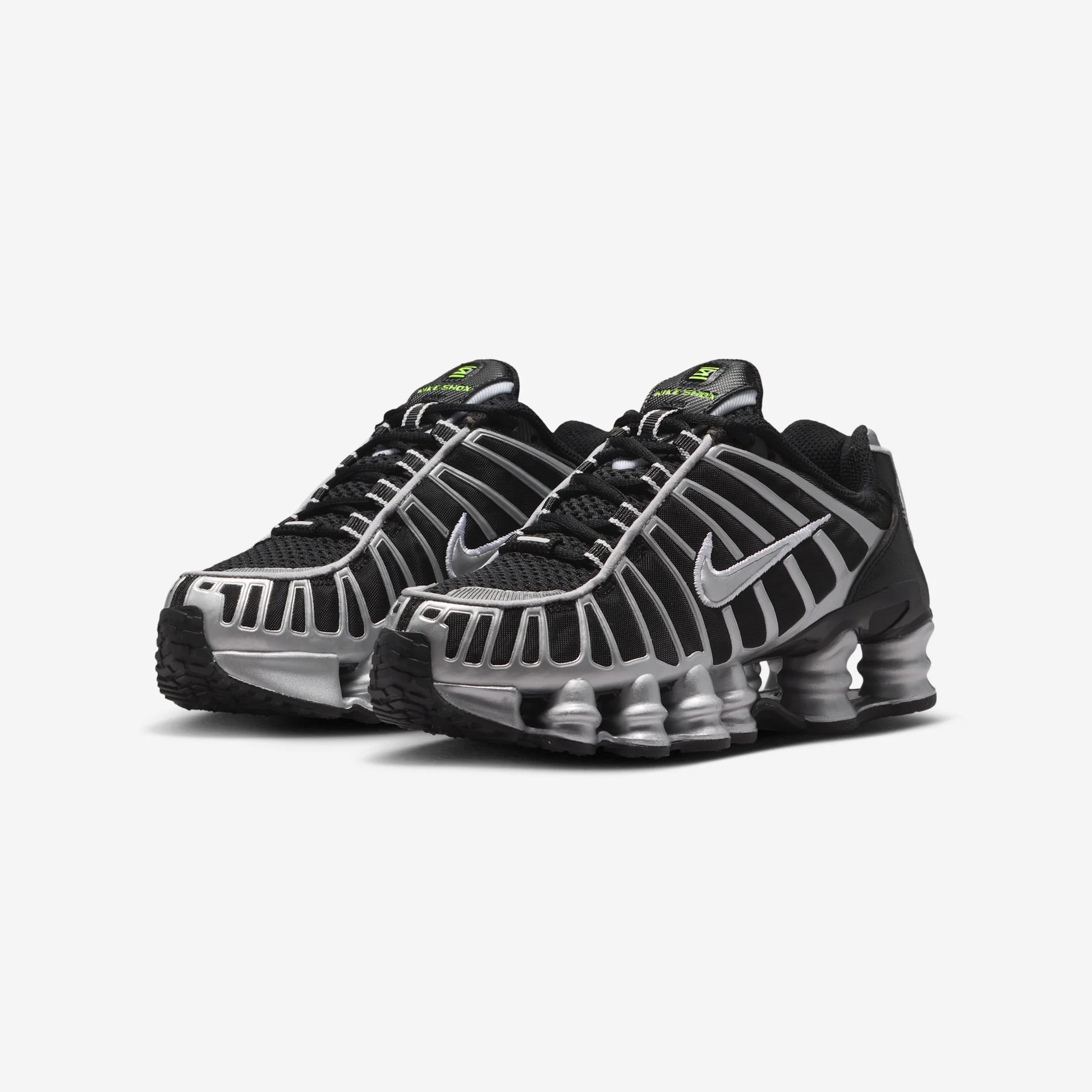 Nike Shox TL Black Volt Metallic Silver (GS)