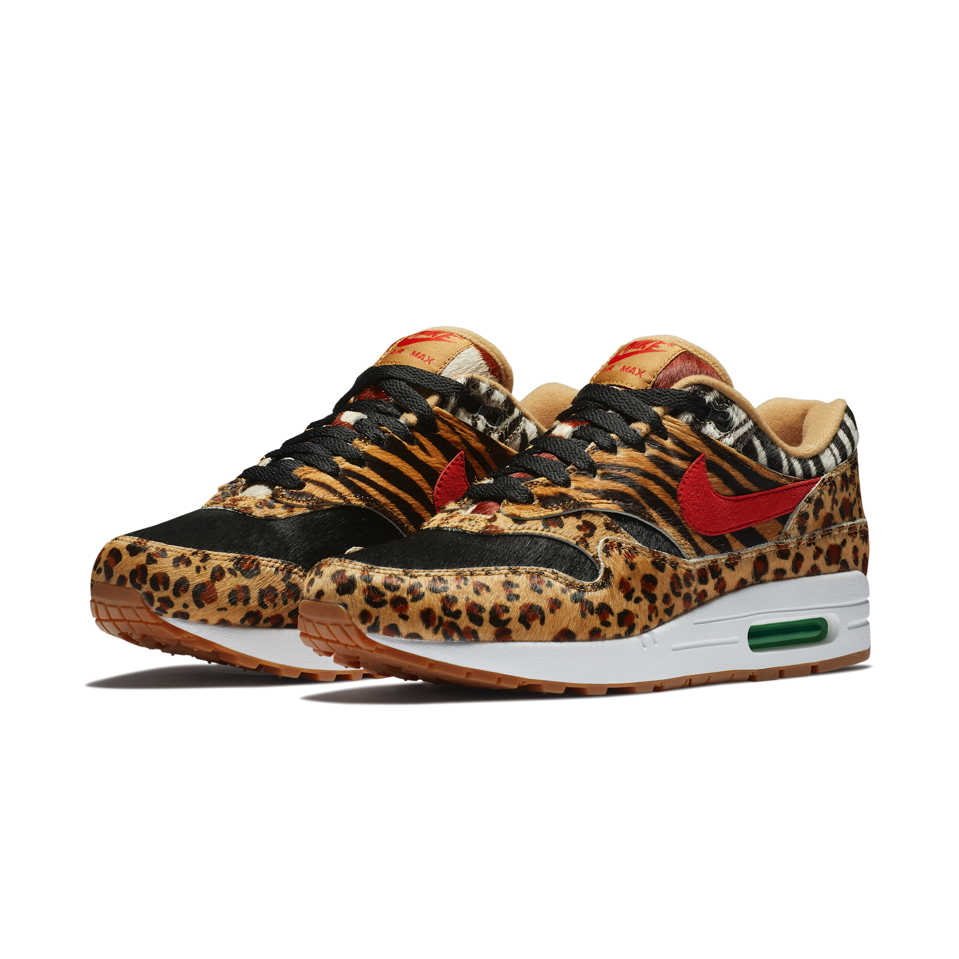 Nike Air Max 1 atmos Animal Pack 2.0 (All Black Box) (2018)