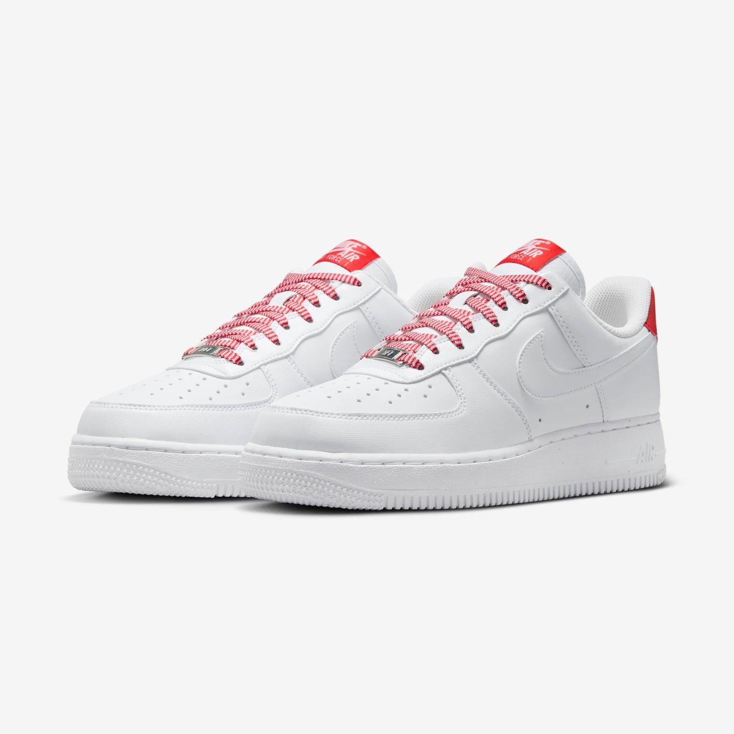Nike Air Force 1 Low '07 White Pink Foam Metallic Silver Light Crimson (Women's)