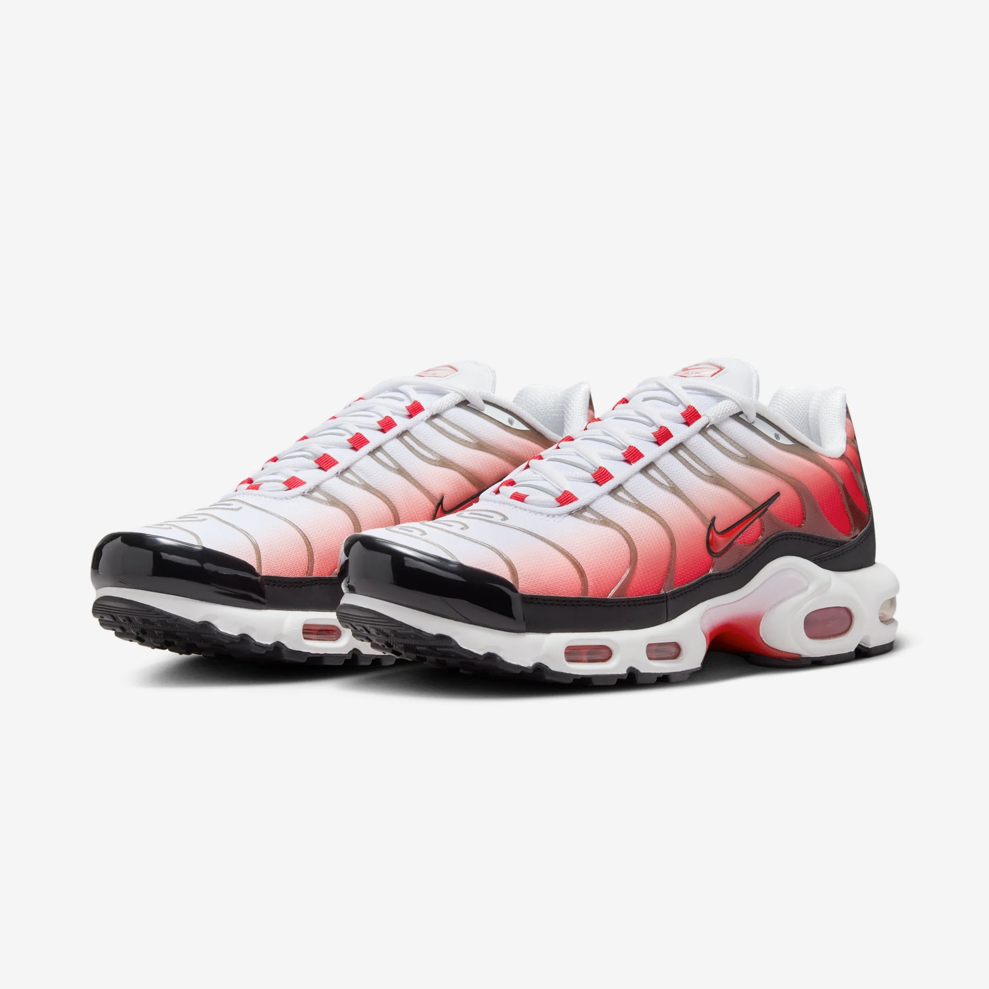Nike Air Max Plus White Black University Red