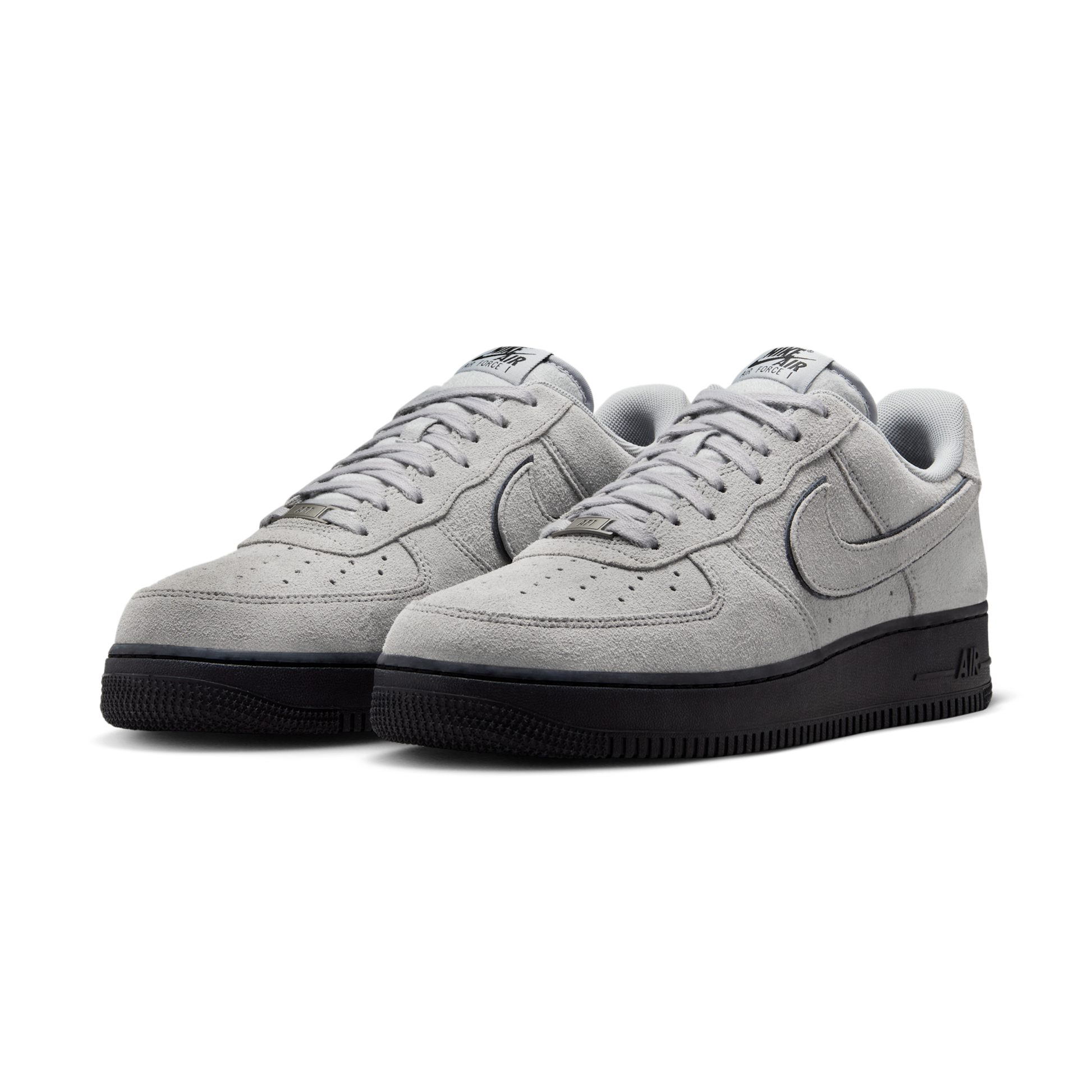 Nike Air Force 1 Low '07 LV8 Light Smoke Grey Suede Black
