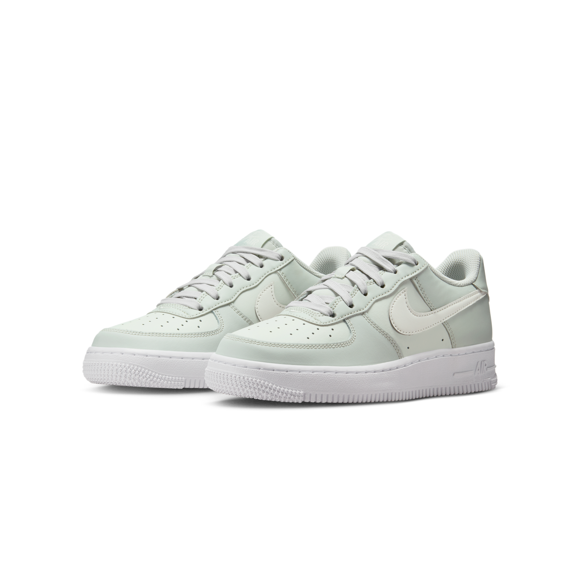 Nike Air Force 1 Low Light Silver Spruce Aura White Sail (GS)