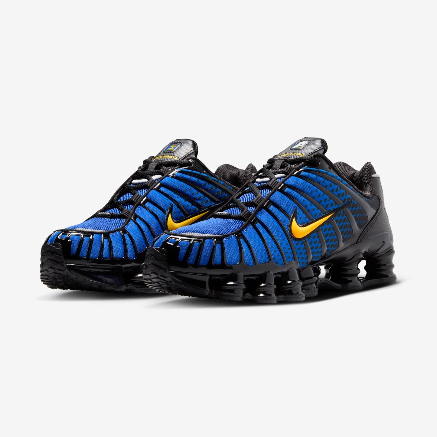 Nike Shox TL Black Lyon Blue Varsity Maize