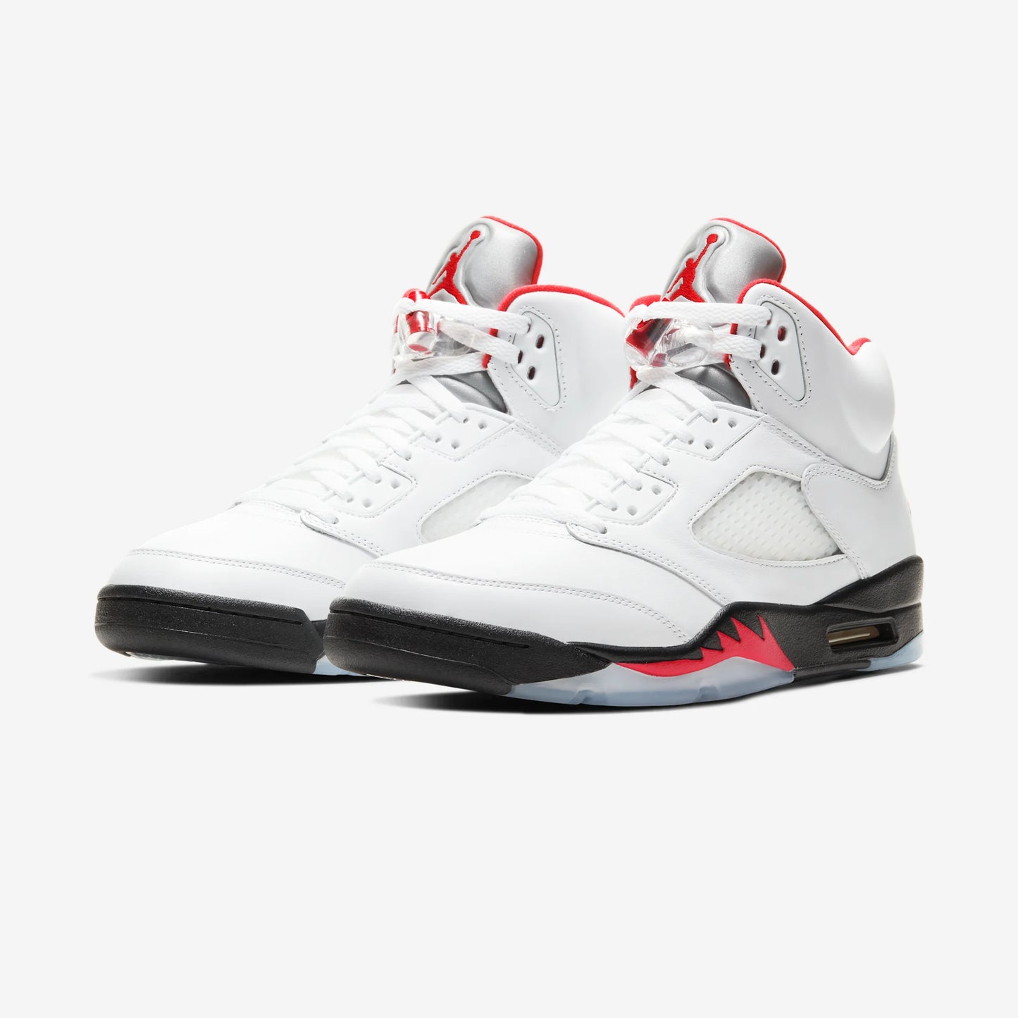 Jordan 5 Retro Fire Red Silver Tongue (2020)