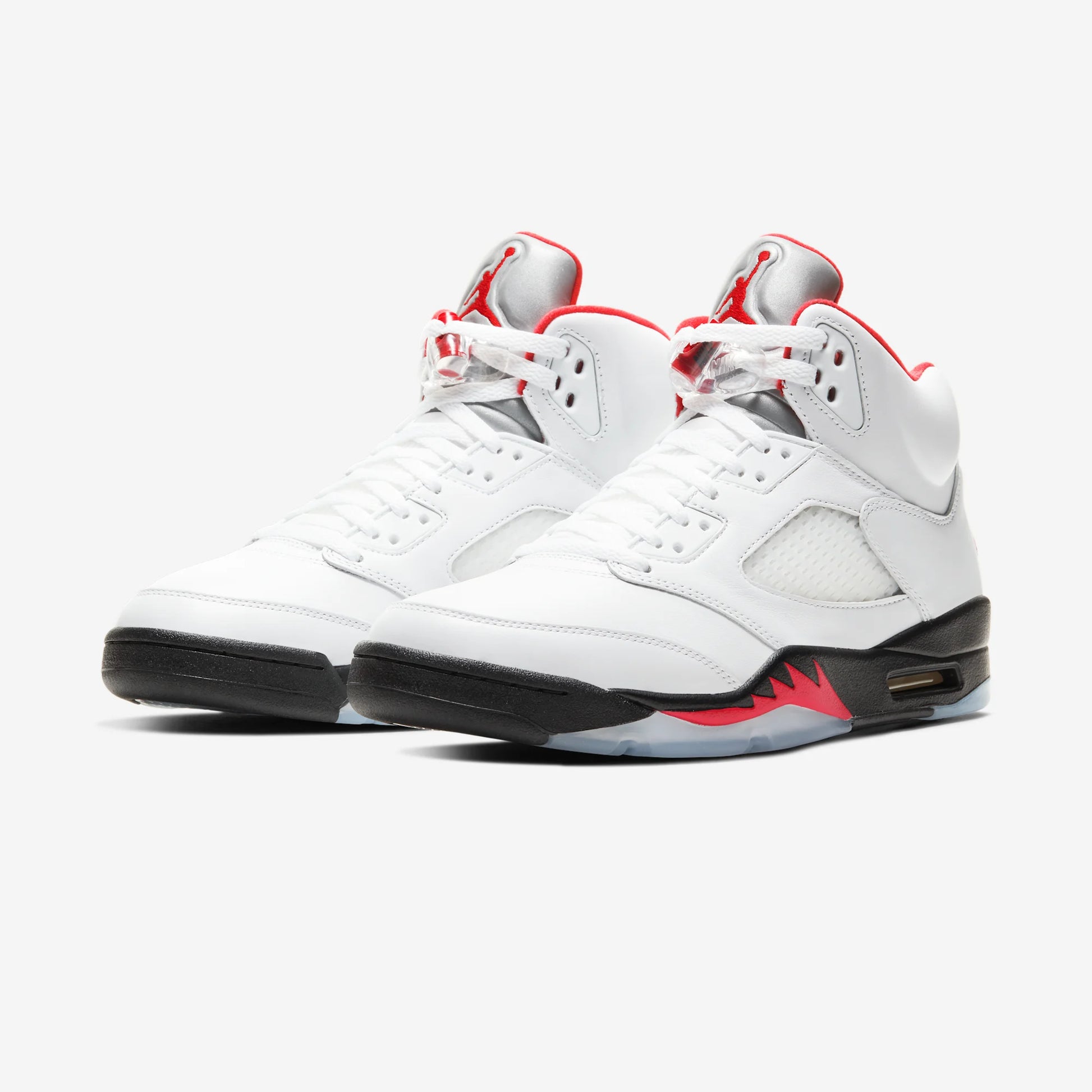 Jordan 5 Retro Fire Red Silver Tongue (2020)