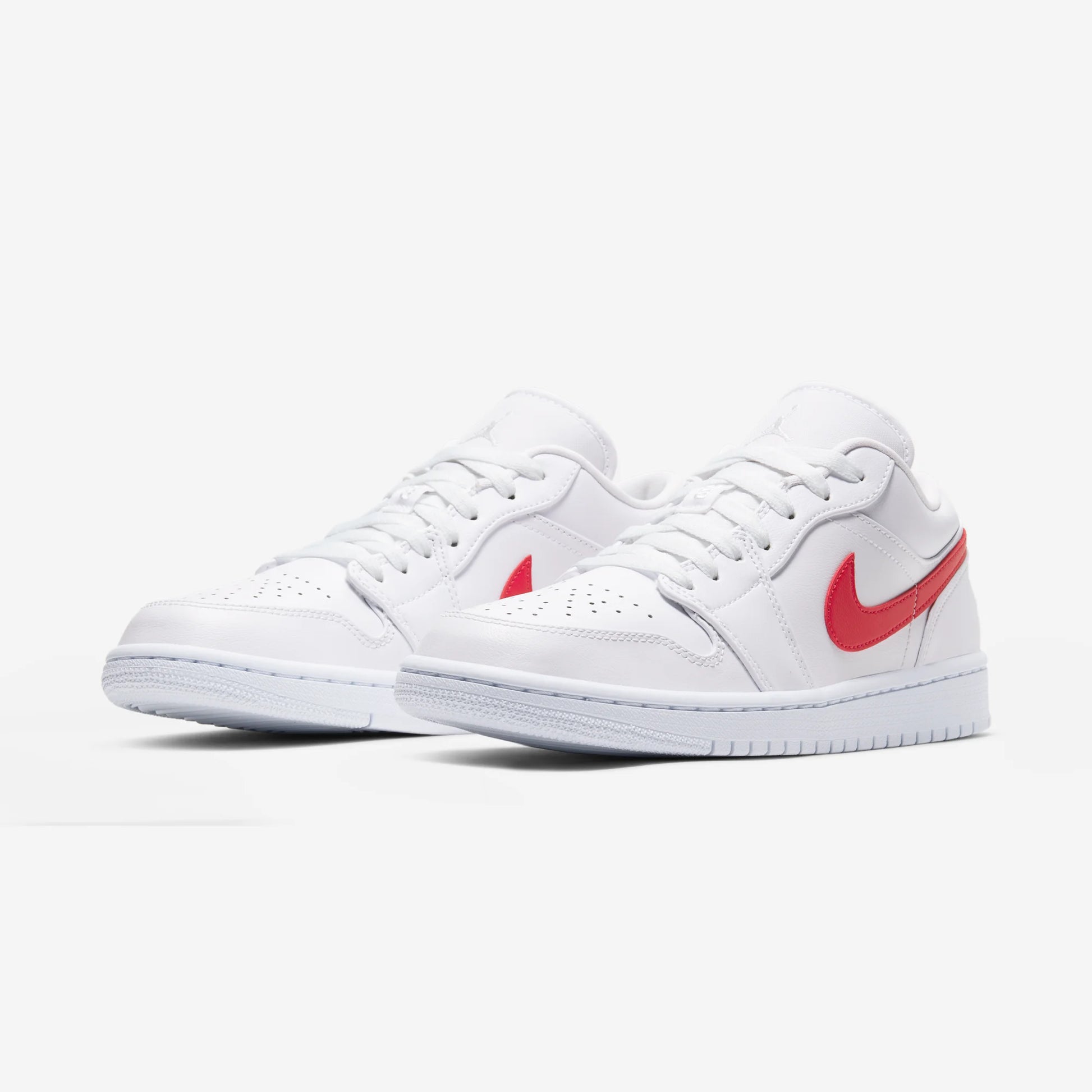Jordan 1 Low White University Red (Women's)