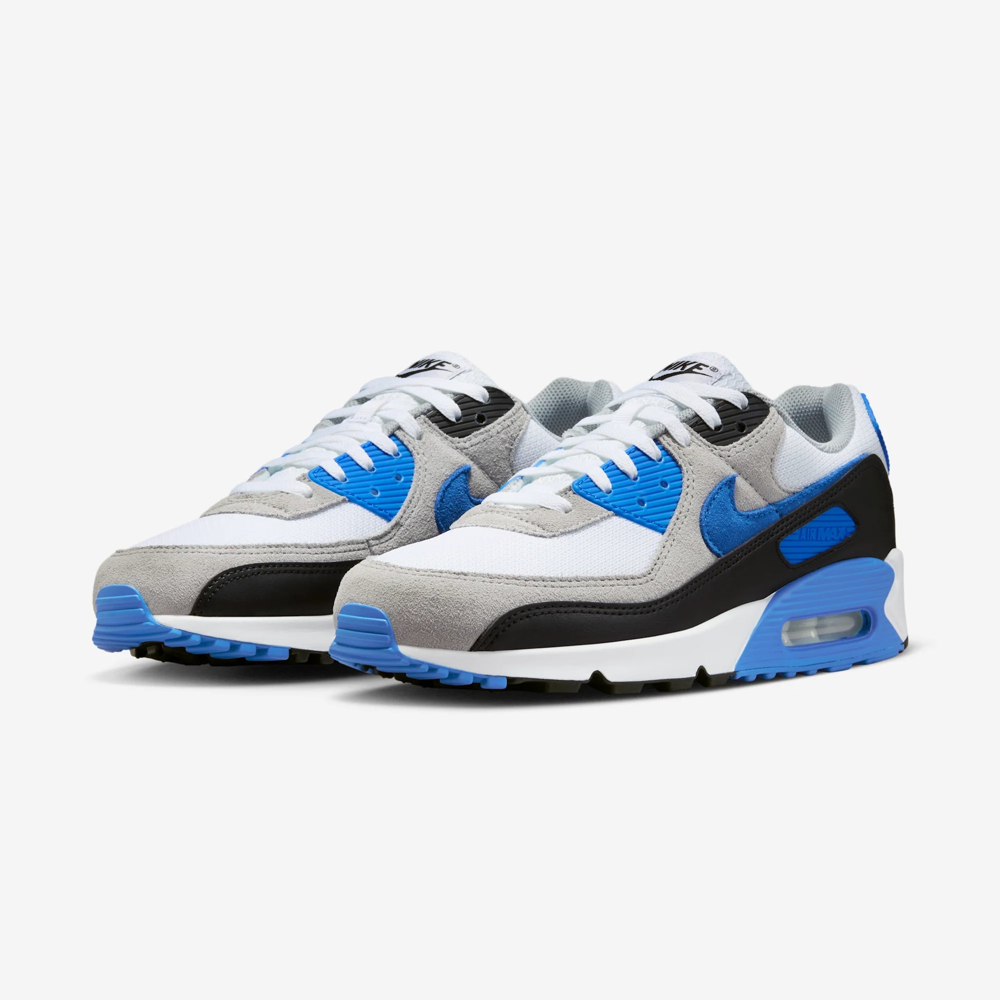 Nike Air Max 90 White Blue Crystal