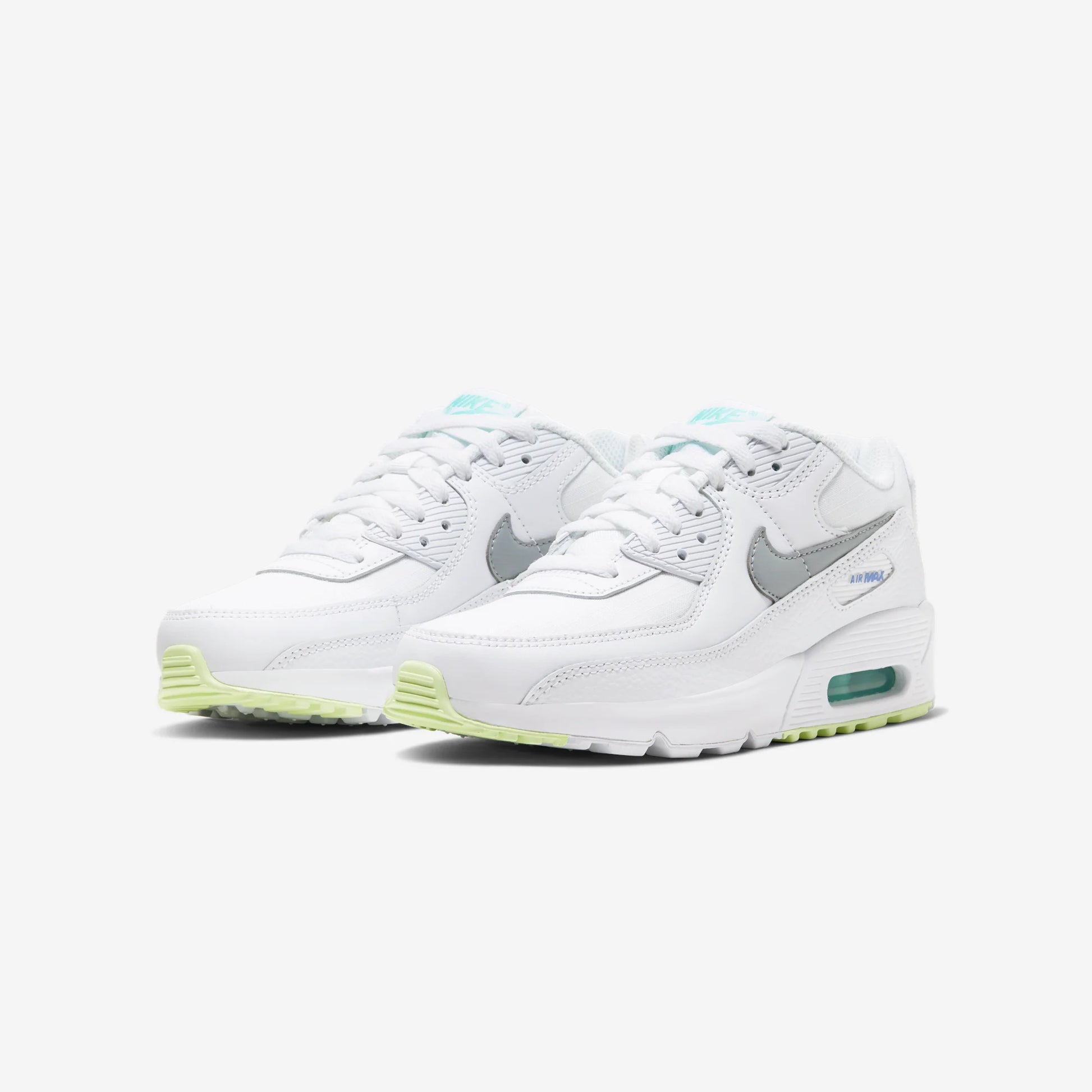 Nike Air Max 90 White Laser Orange Aurora (GS)