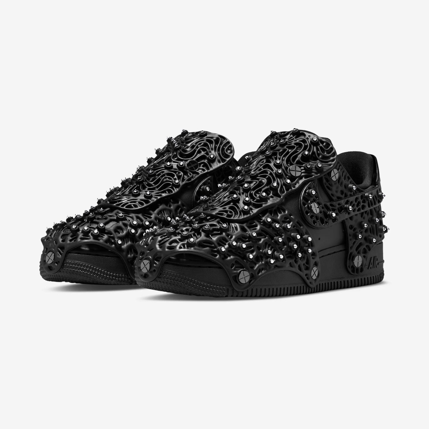 Nike Air Force 1 Low Swarovski Retroreflective Crystals Black (Women's)