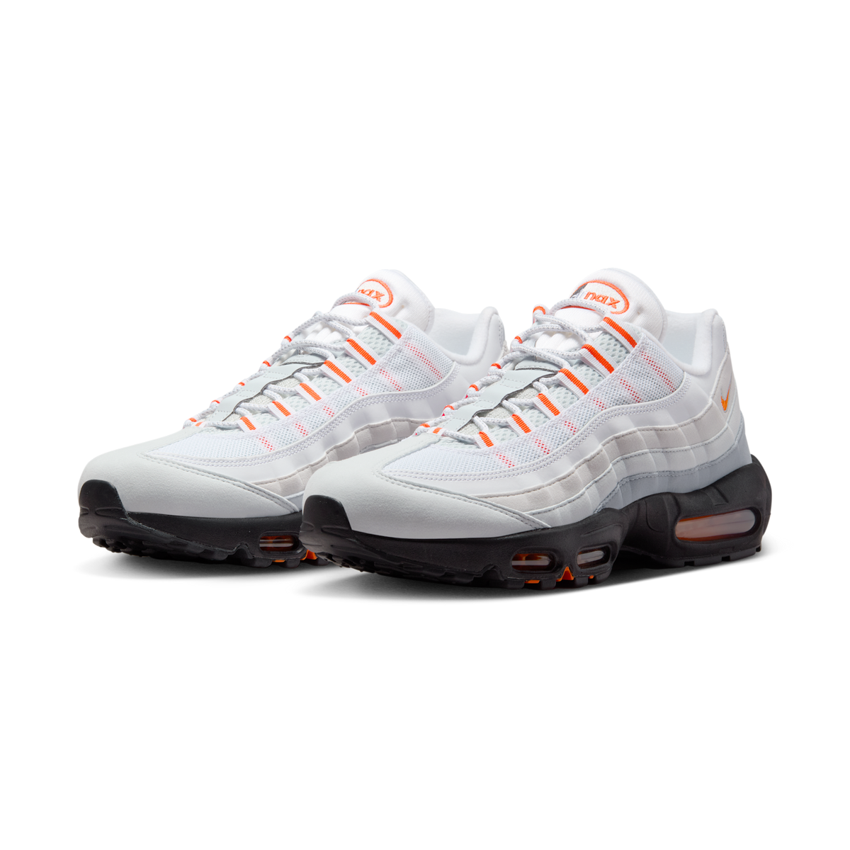 Nike Air Max 95 Wolf Grey Safety Orange Pure Platinum