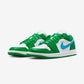 Jordan 1 Low Lucky Green Aquatone (Women's)
