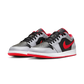 Jordan 1 Low Black Light Smoke Grey Gym Red
