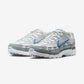 Nike P-6000 White Metallic Silver Blue