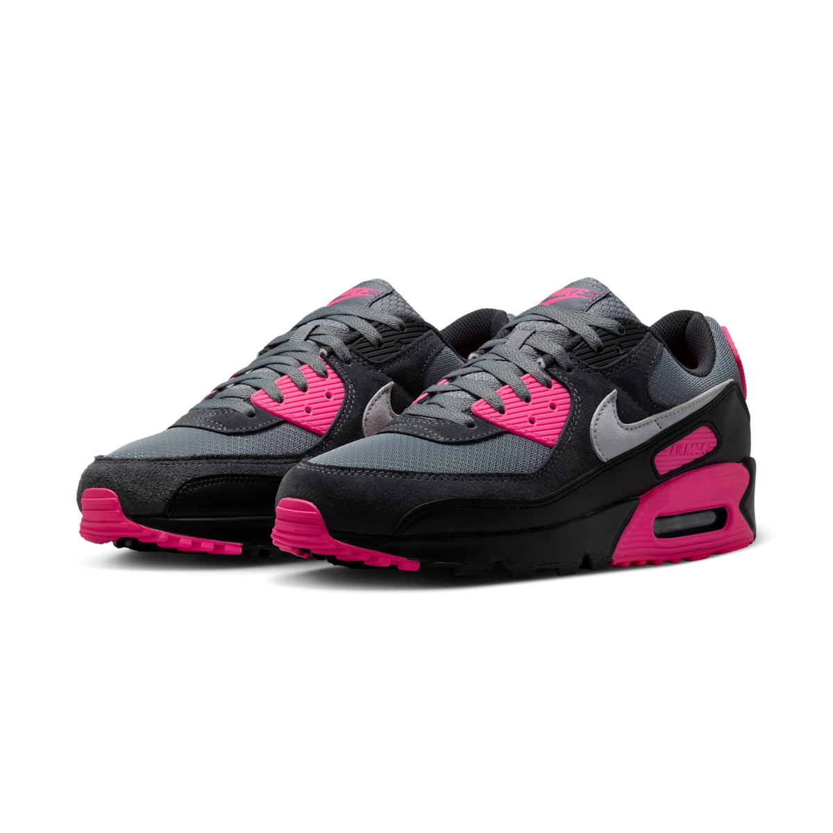 Nike Air Max 90 Wolf Grey Hyper Pink