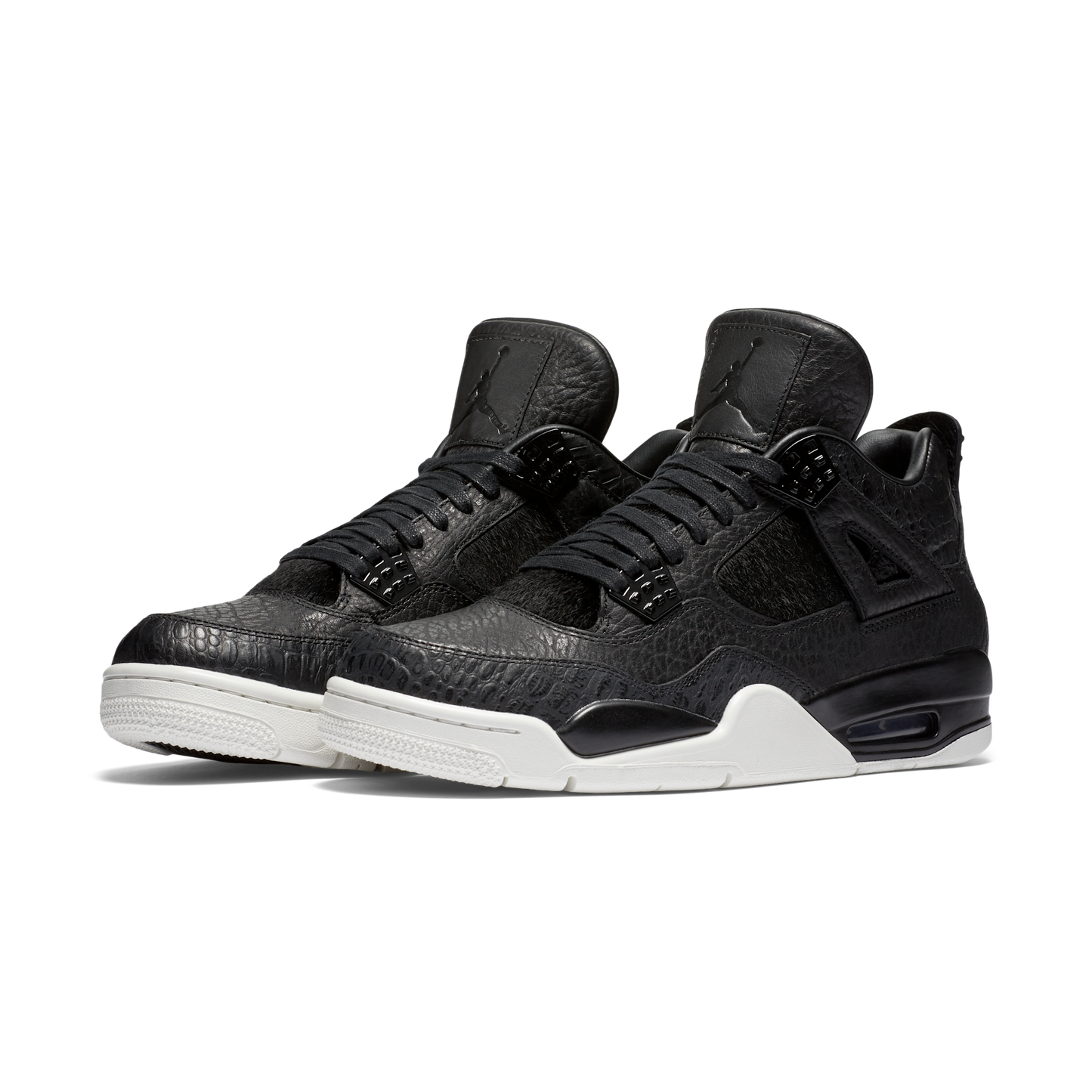 Jordan 4 Retro Pony Hair Black