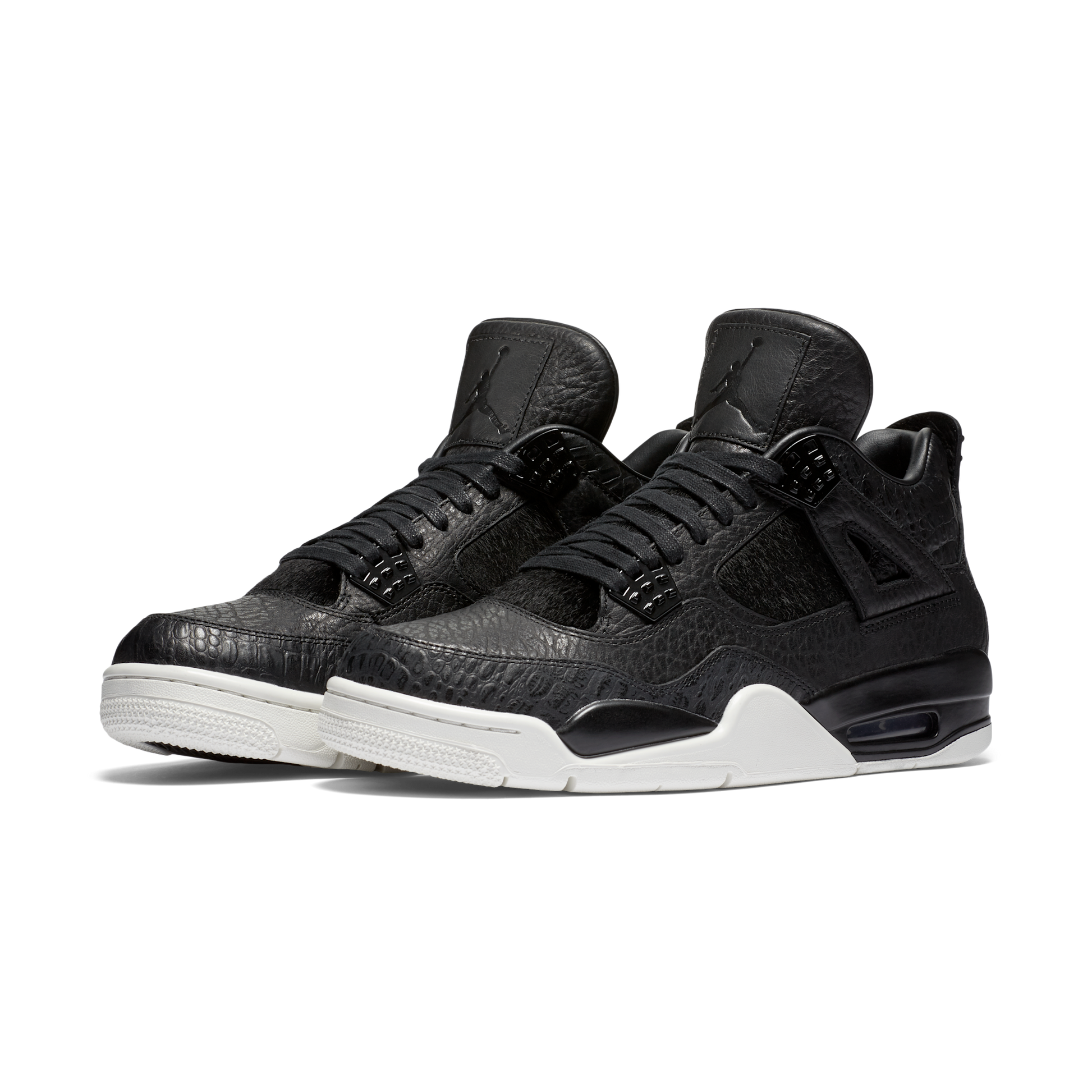Jordan 4 Retro Pony Hair Black