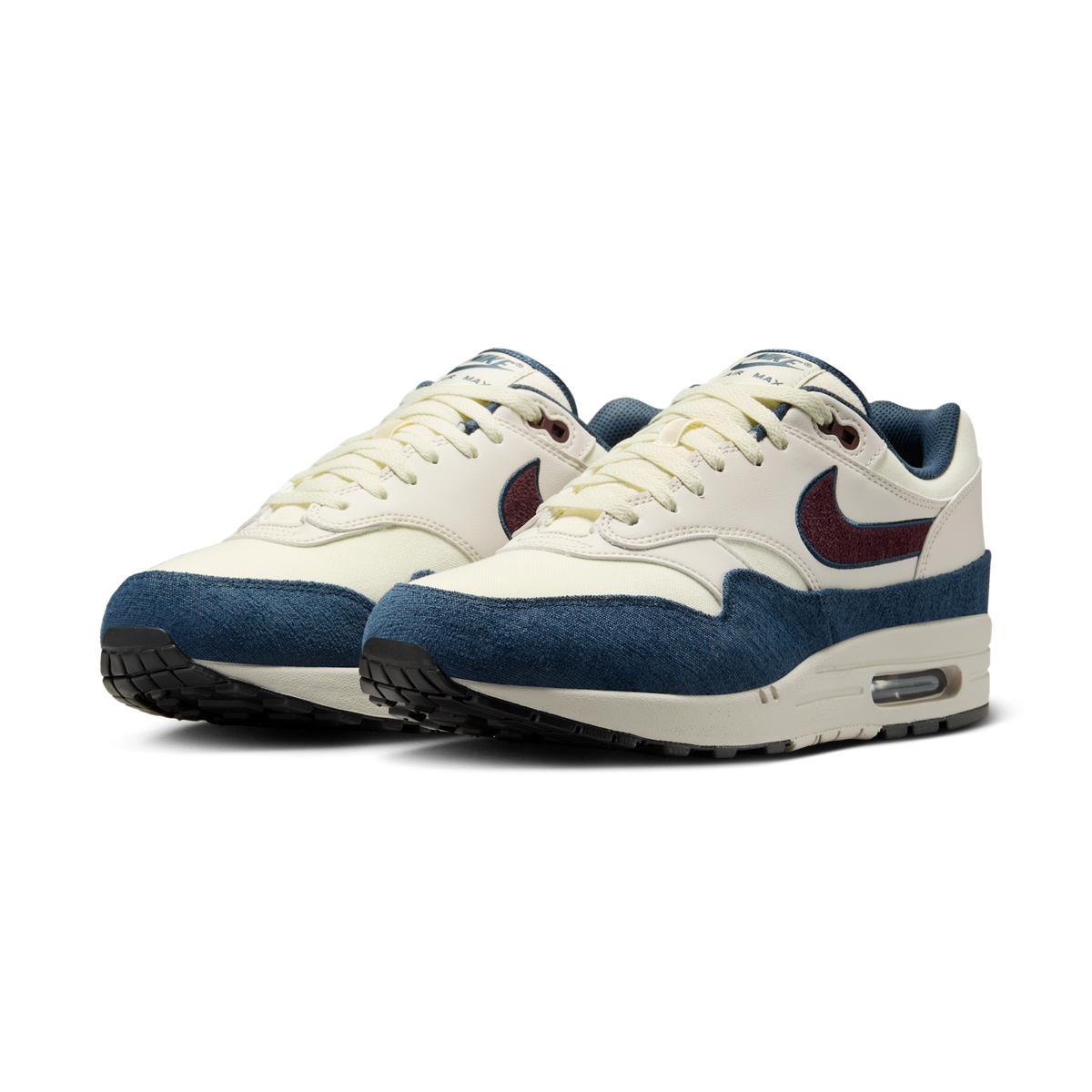 Nike Air Max 1 Coconut Milk Burgundy Crush Navy