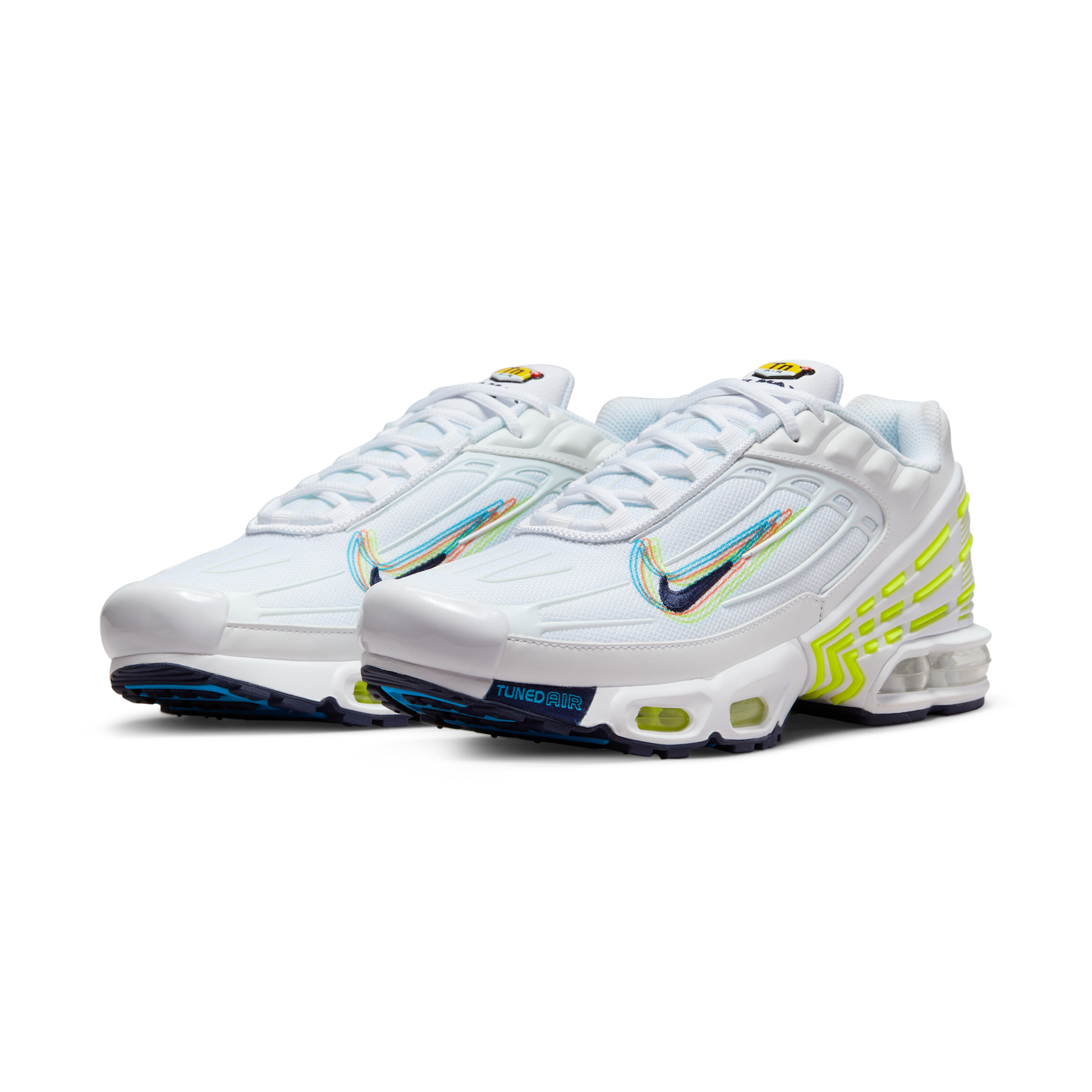 Nike Air Max Plus 3 3D Swoosh White Volt
