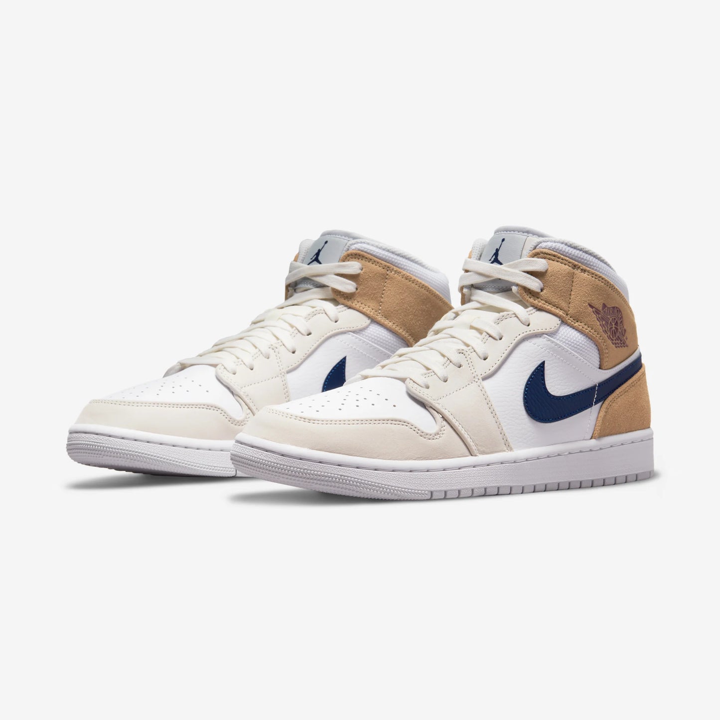 Jordan 1 Mid Tan Suede