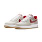 Nike Air Force 1 Low '07 LV8 Summit White Varsity Red Gum