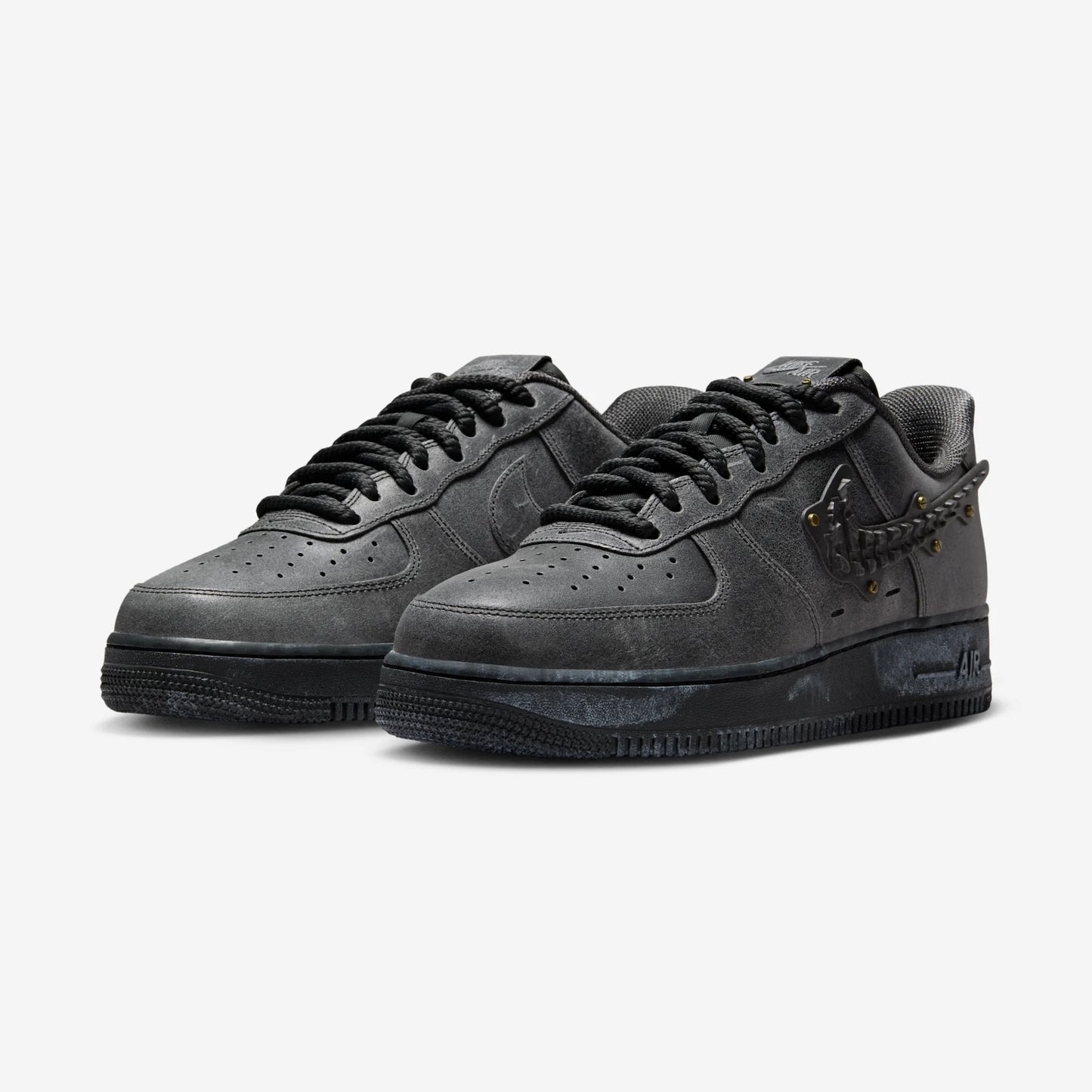 Nike Air Force 1 Low Metalwork Medium Ash Anthracite