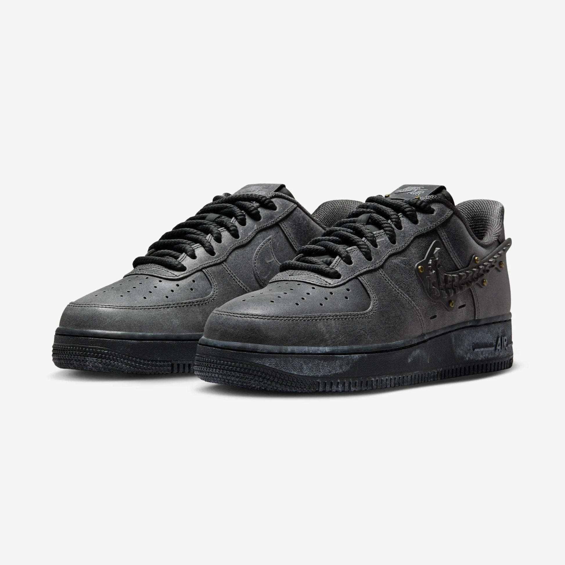 Nike Air Force 1 Low Metalwork Medium Ash Anthracite