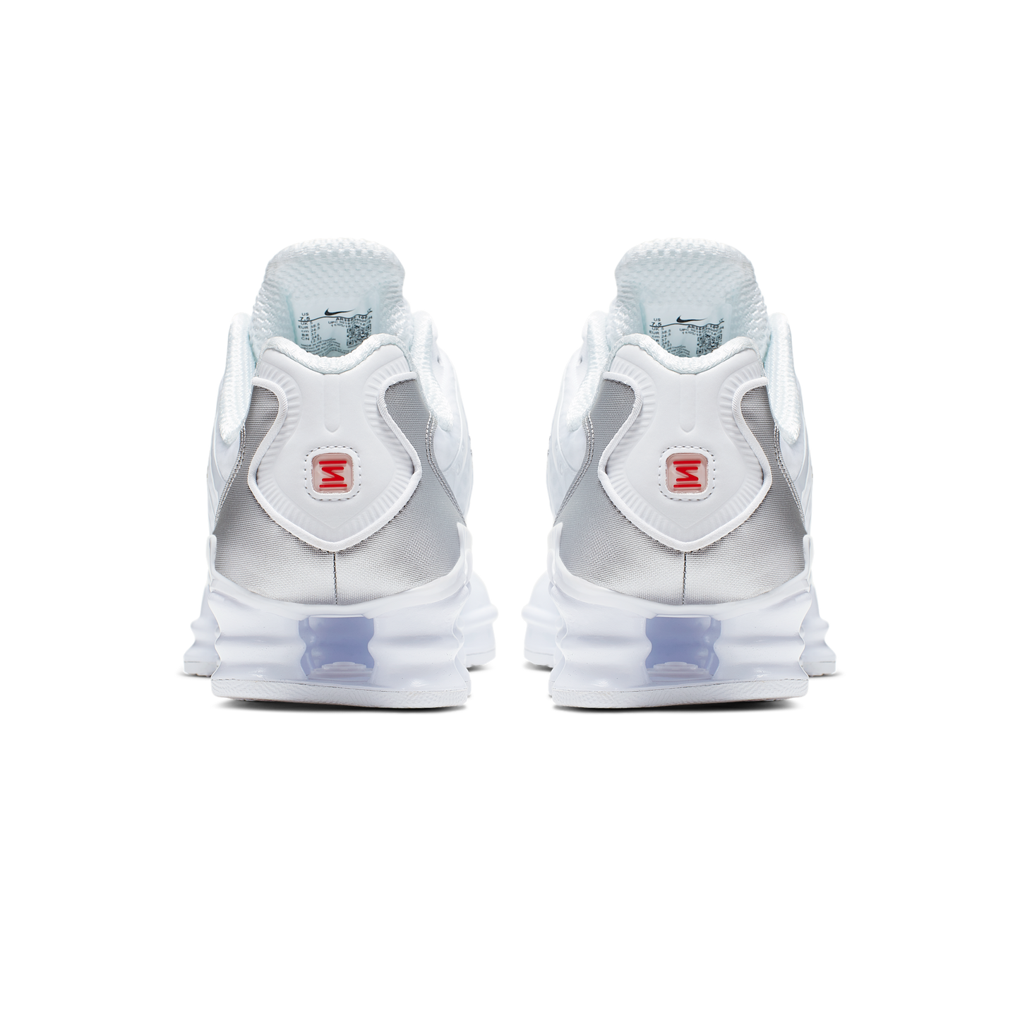 Nike Shox TL White Metallic Silver Max Orange (Women's)