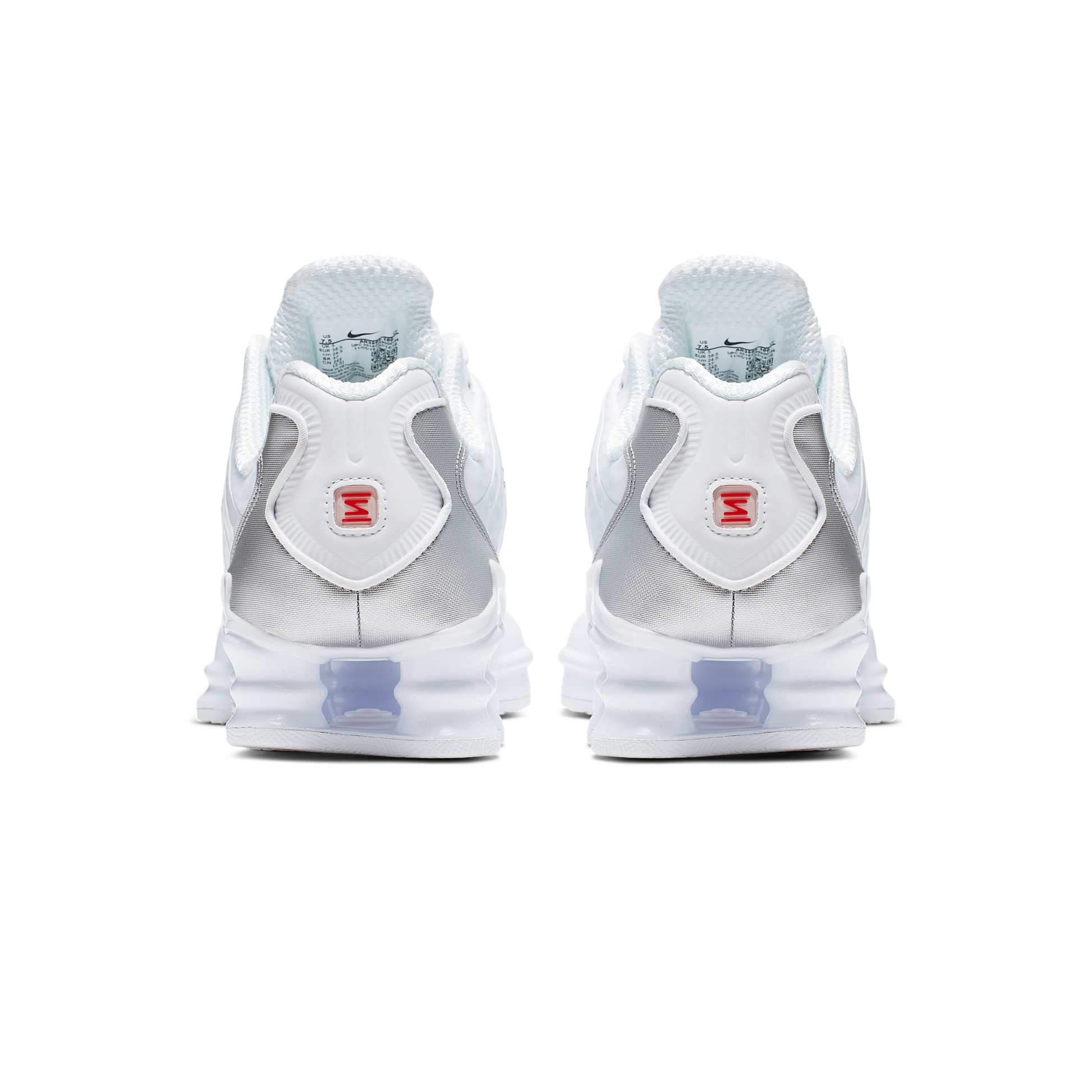 Nike Shox TL White Metallic Silver Max Orange (Women's)
