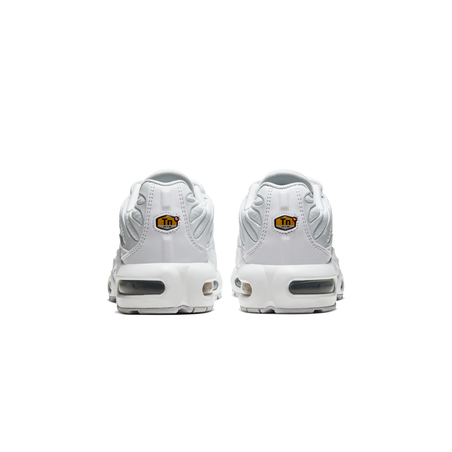 Nike Air Max Plus White Metallic Silver (GS)