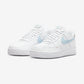 Nike Air Force 1 Low White Light Armory Blue Mini Swoosh (Women's)