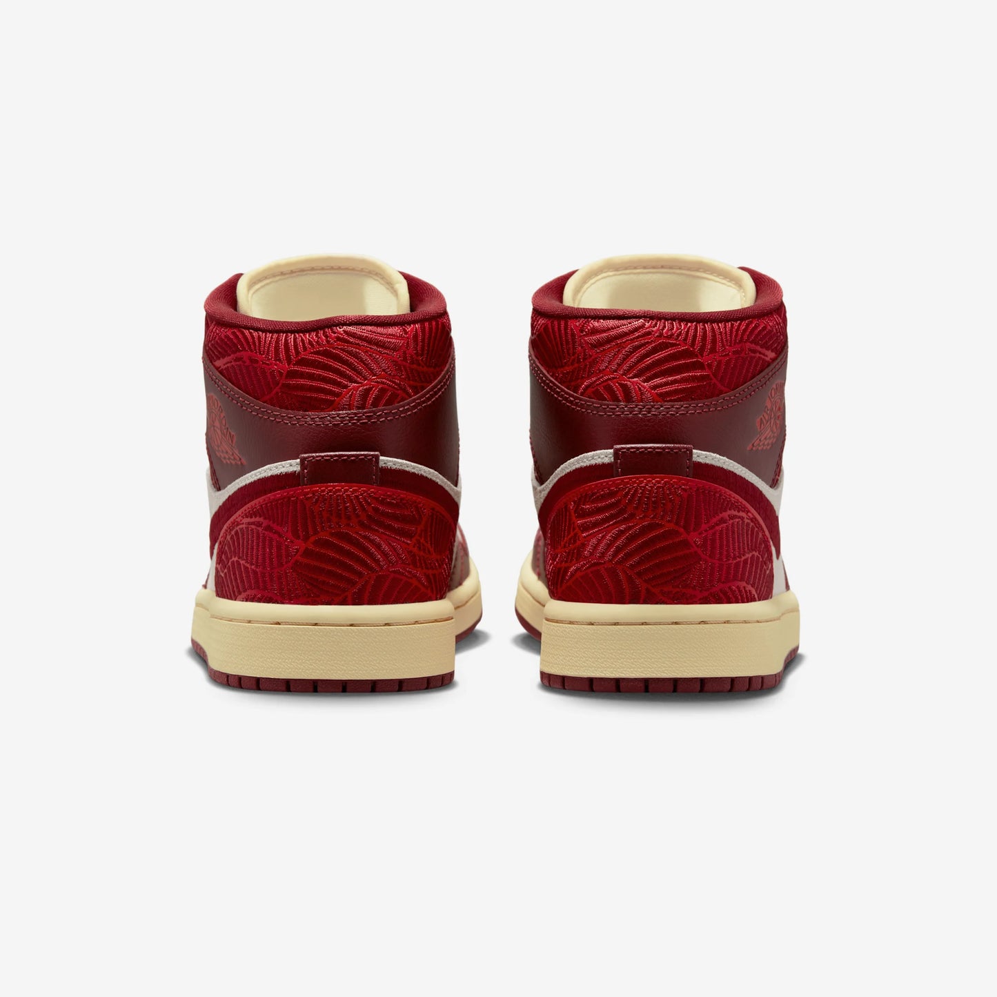 Jordan 1 Mid SE Tiki Leaf Team Red (Women's)