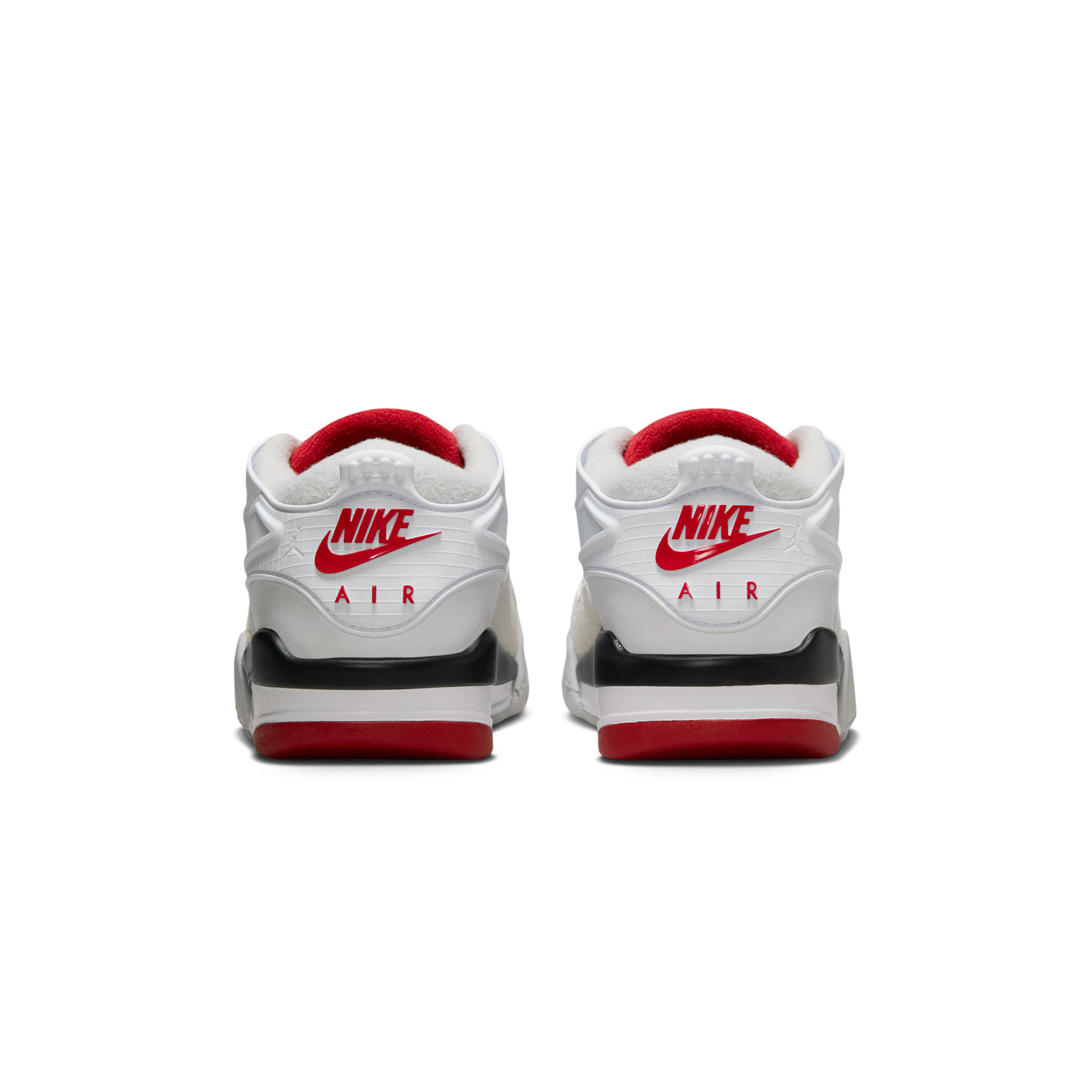Jordan 4 RM White Black Neutral Grey Varsity Red (GS)