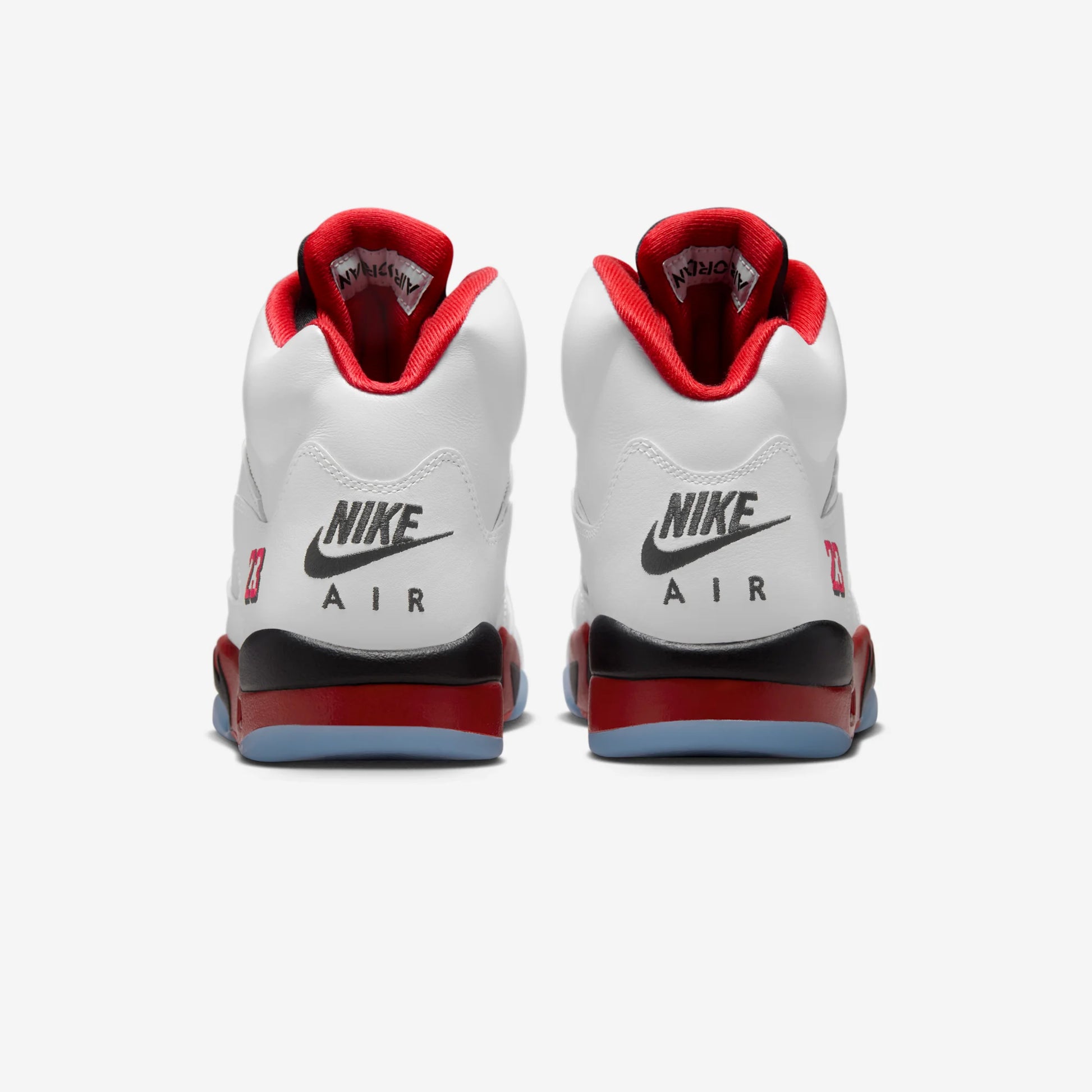 Jordan 5 Retro Fire Red Black Tongue (2025)