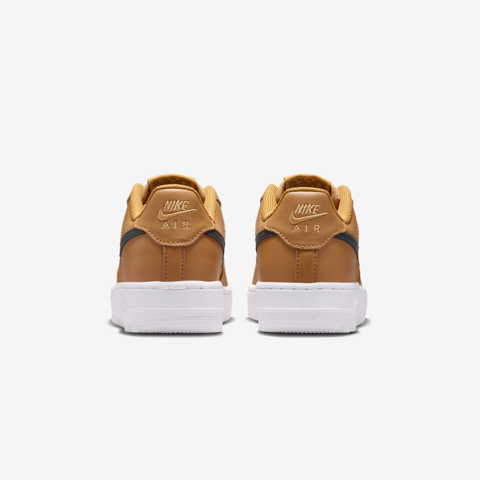 Nike Air Force 1 Low Wheat Club Gold White Anthracite (GS)