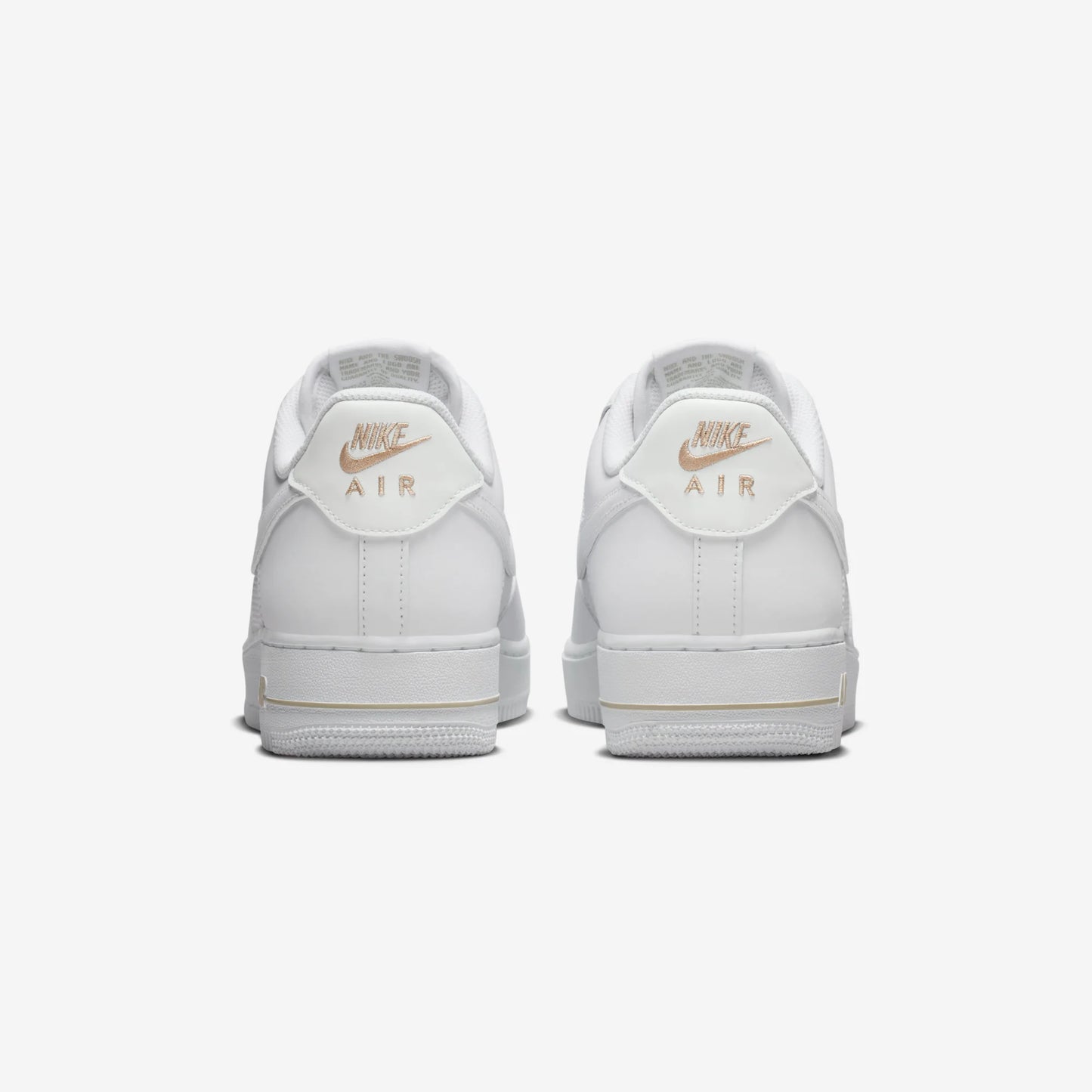 Nike Air Force 1 Low White Desert Khaki Mini Swoosh