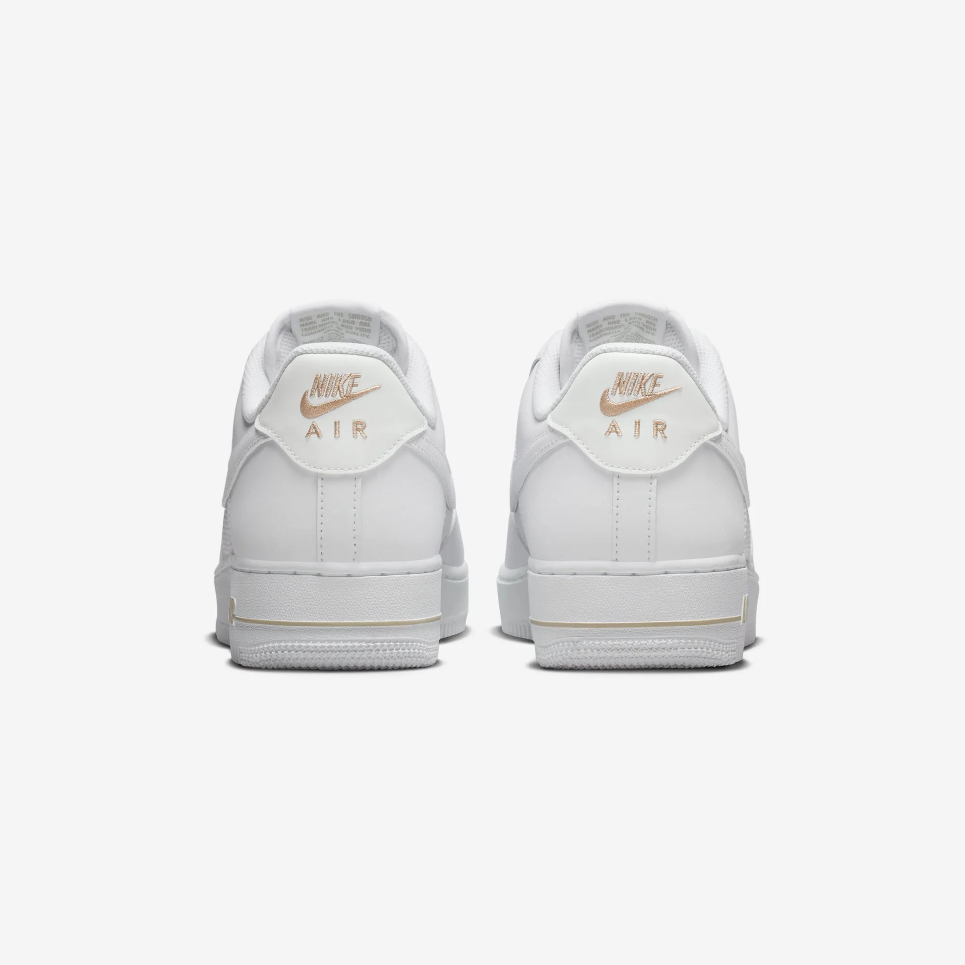 Nike Air Force 1 Low White Desert Khaki Mini Swoosh